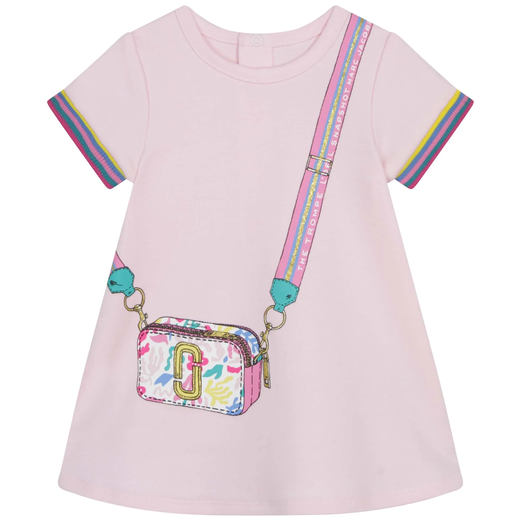 Marc Jacobs Baby Girls Blush Purse Dress