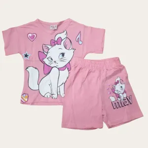 Marie Cat Shorts Set S-101