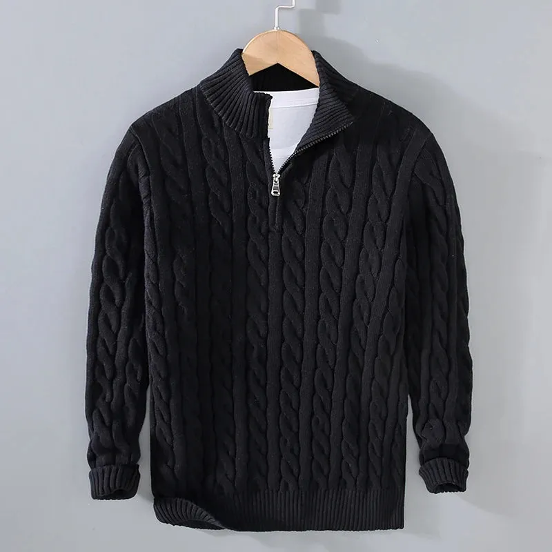 Maxim | Classic Cable Knit Sweater