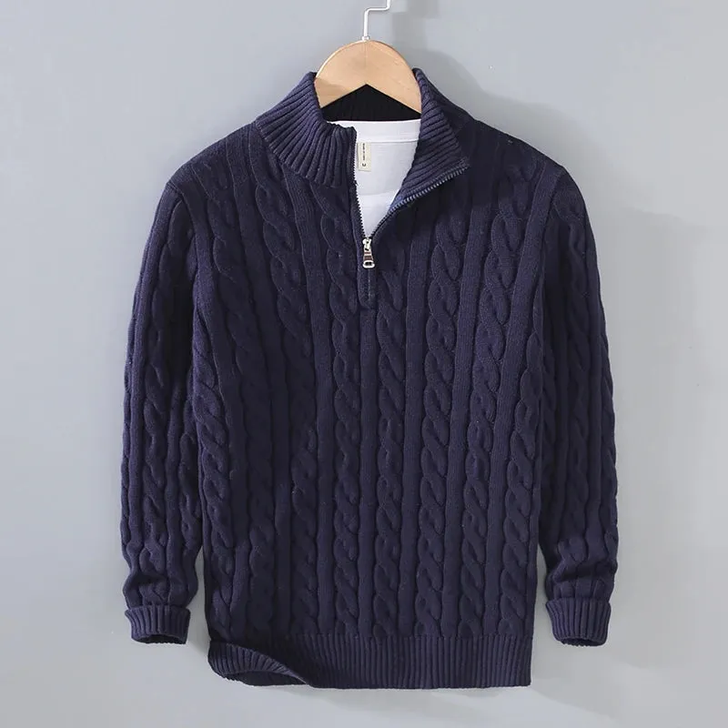 Maxim | Classic Cable Knit Sweater