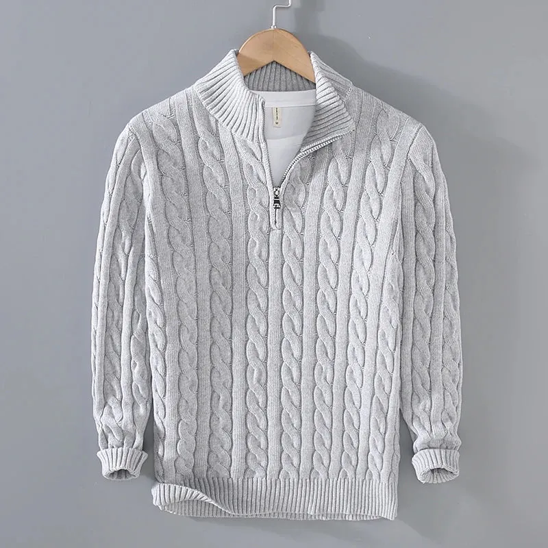 Maxim | Classic Cable Knit Sweater