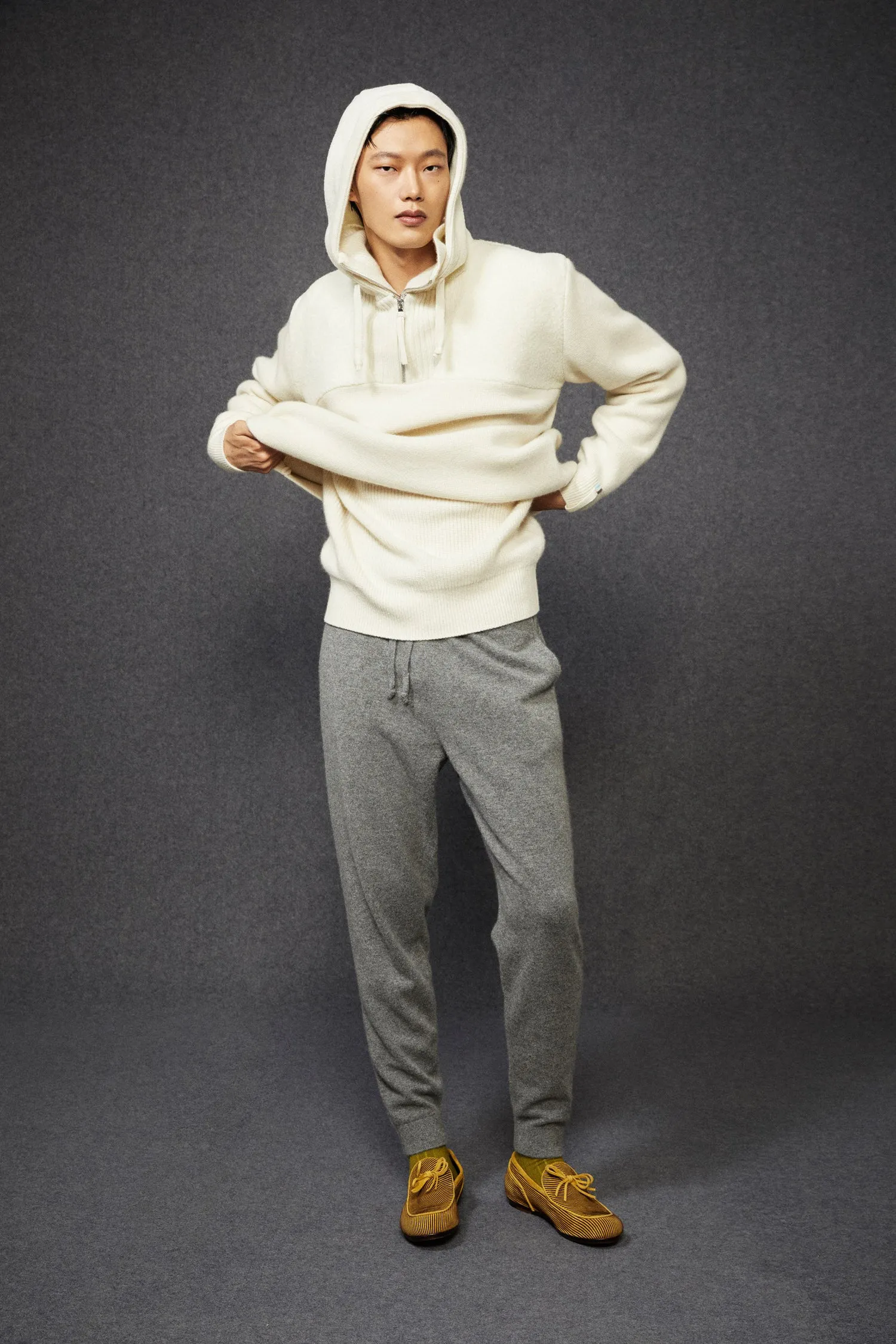 Men Soft Snow Hoodie