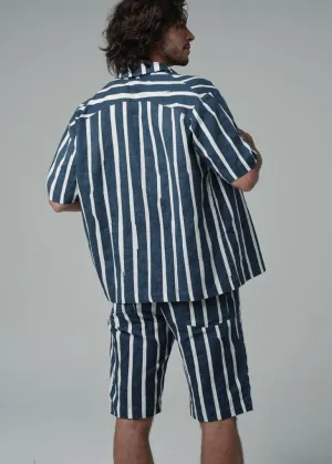 Men's boxy linen shirt