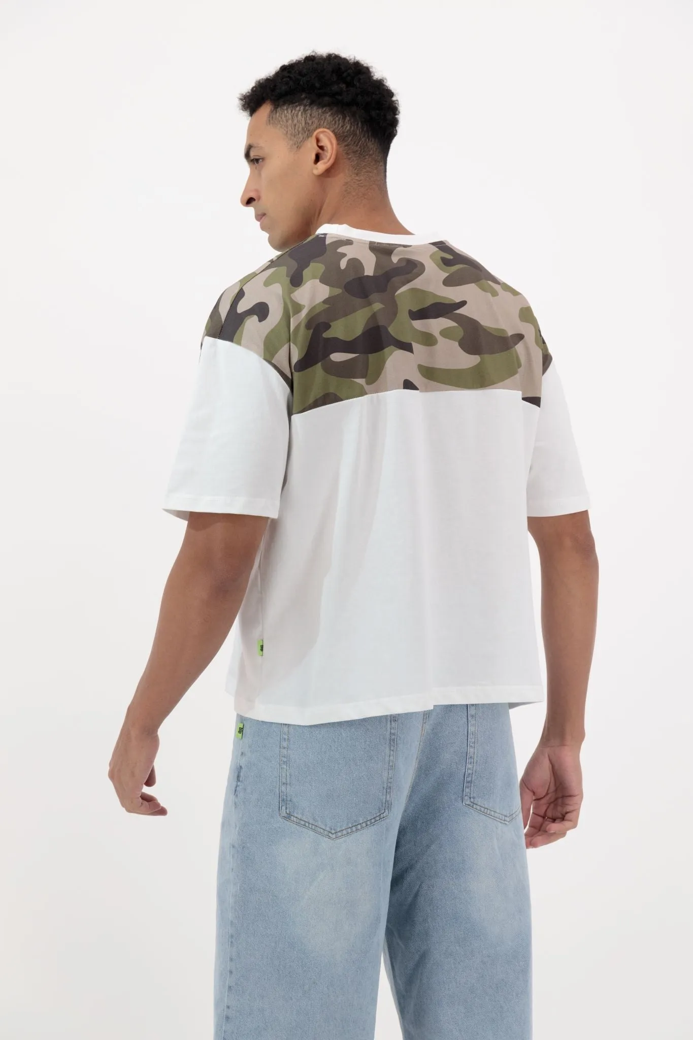 Men's Camo Boxy Loose T-Shirt