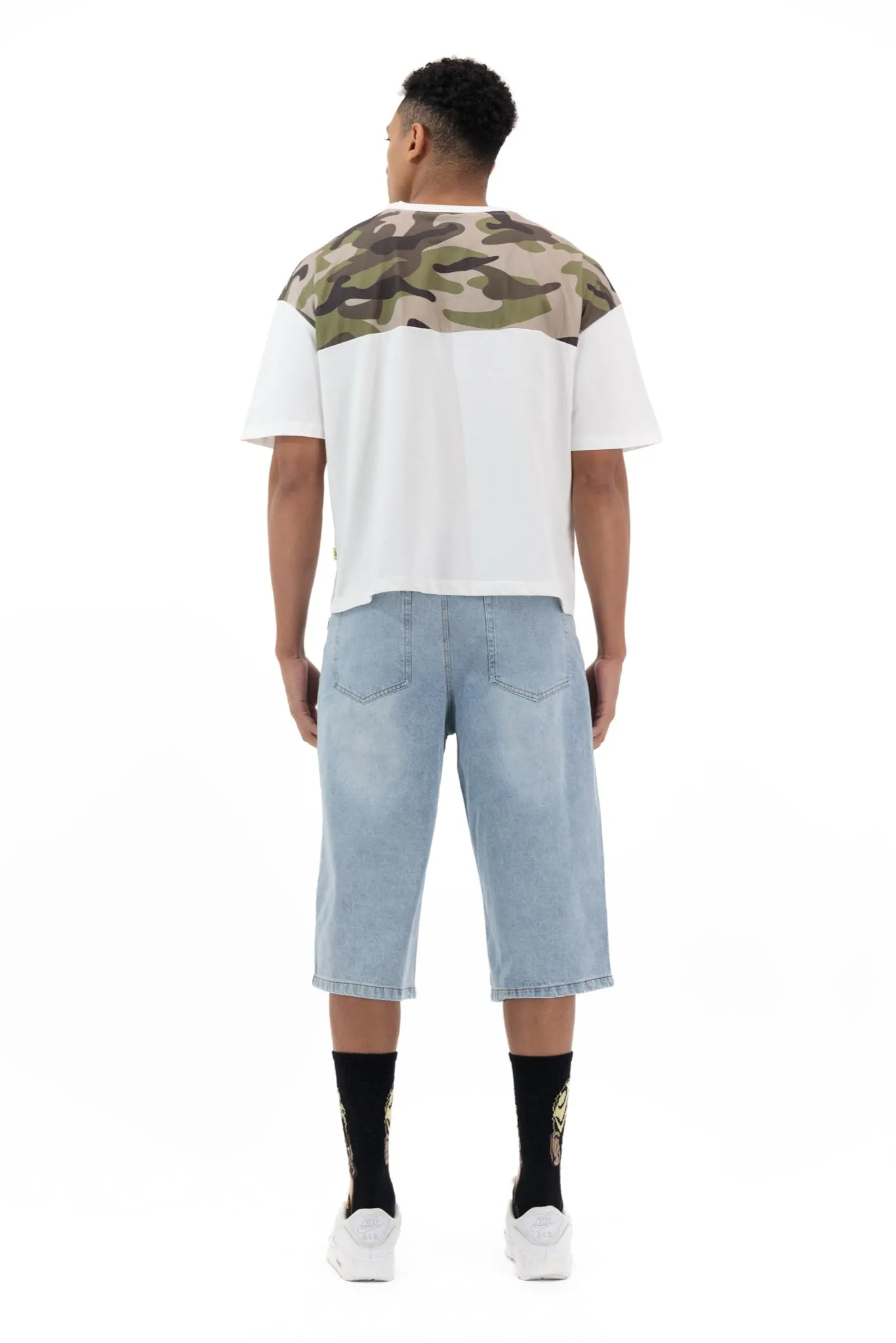Men's Camo Boxy Loose T-Shirt