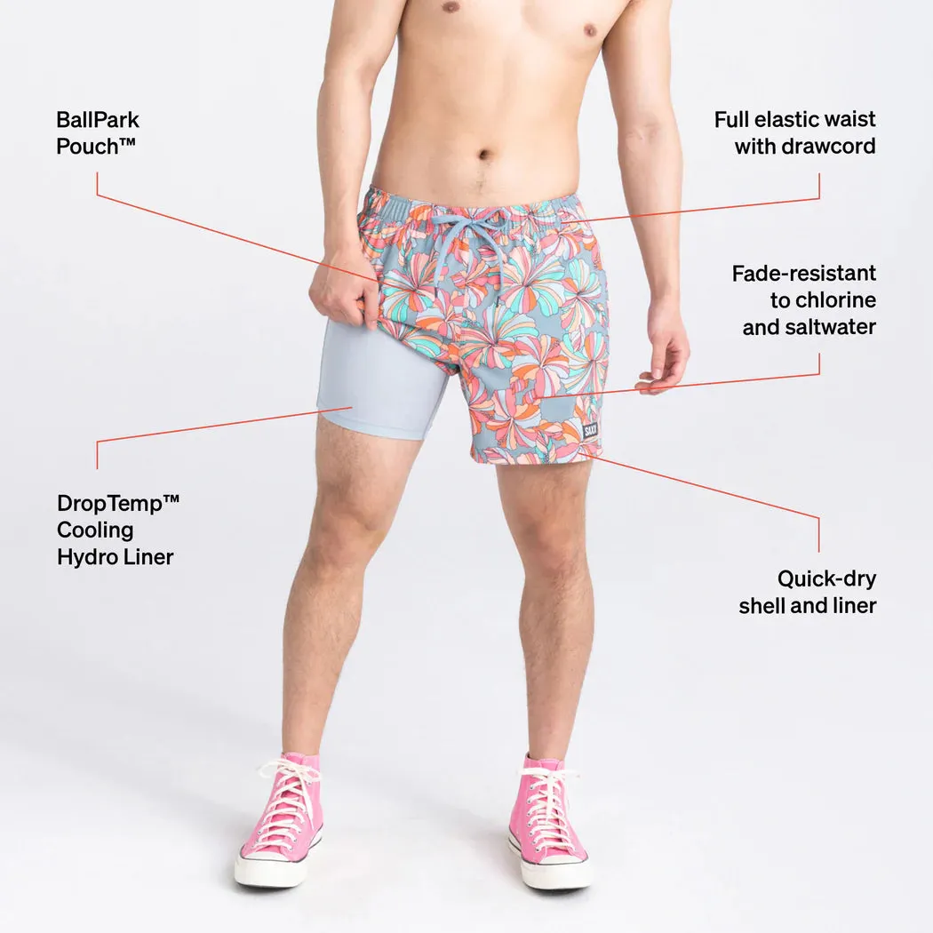 Men's Oh Buoy Stretch Volley Swim Shorts - 5 in