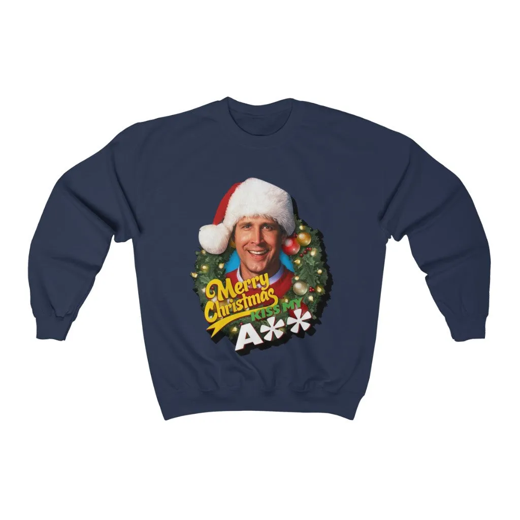 Merry Christmas Kiss My A Sweatshirt