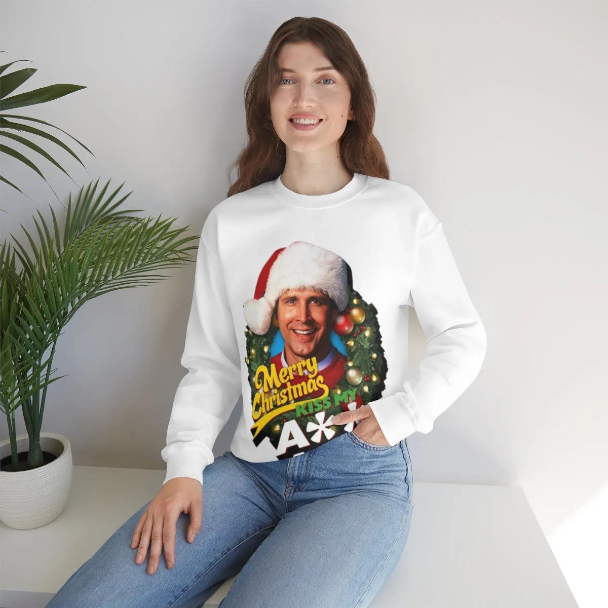 Merry Christmas Kiss My A Sweatshirt