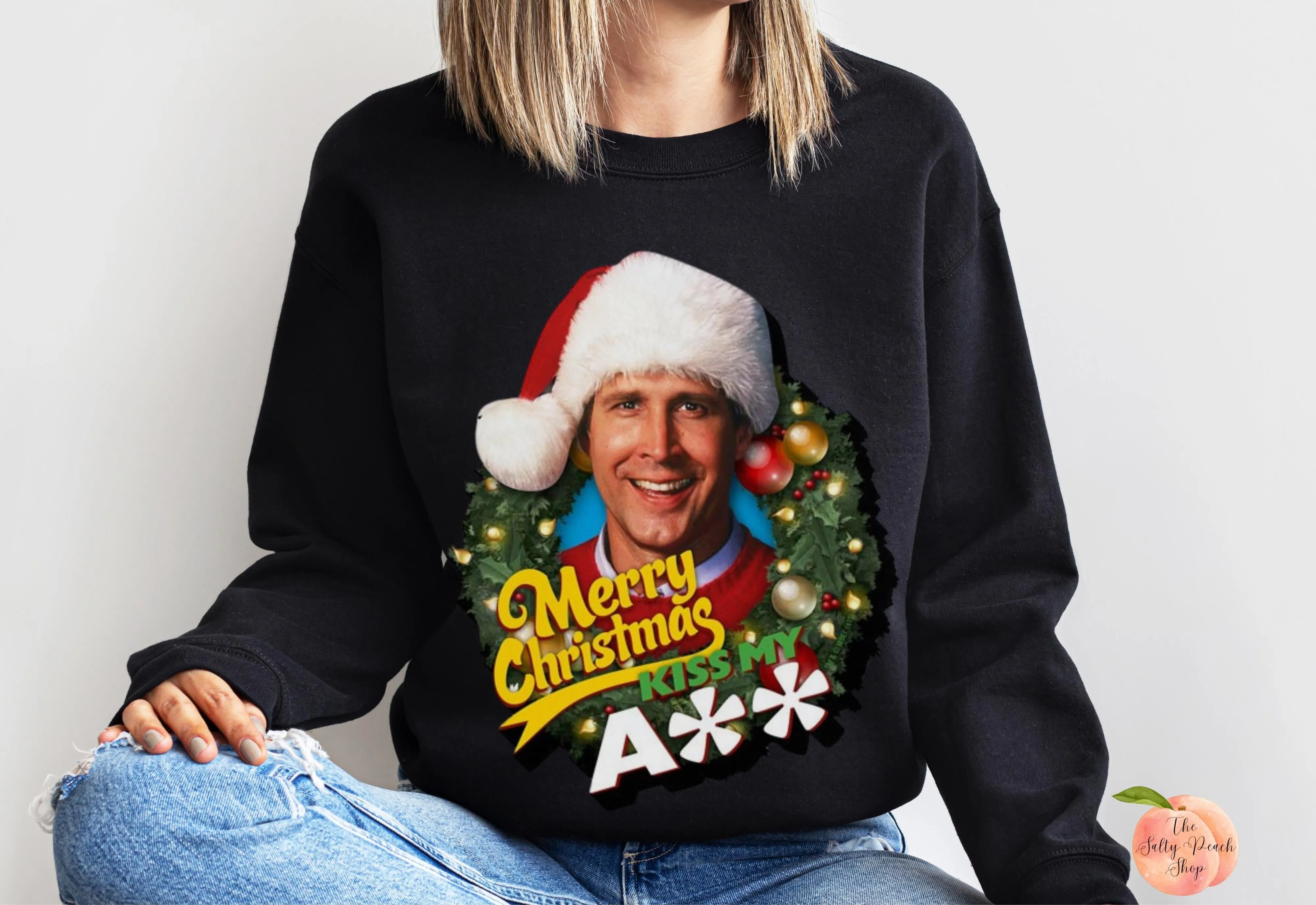 Merry Christmas Kiss My A Sweatshirt
