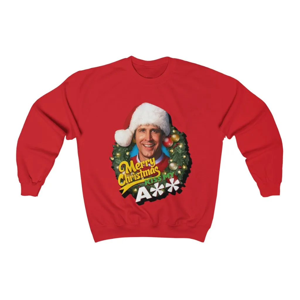 Merry Christmas Kiss My A Sweatshirt