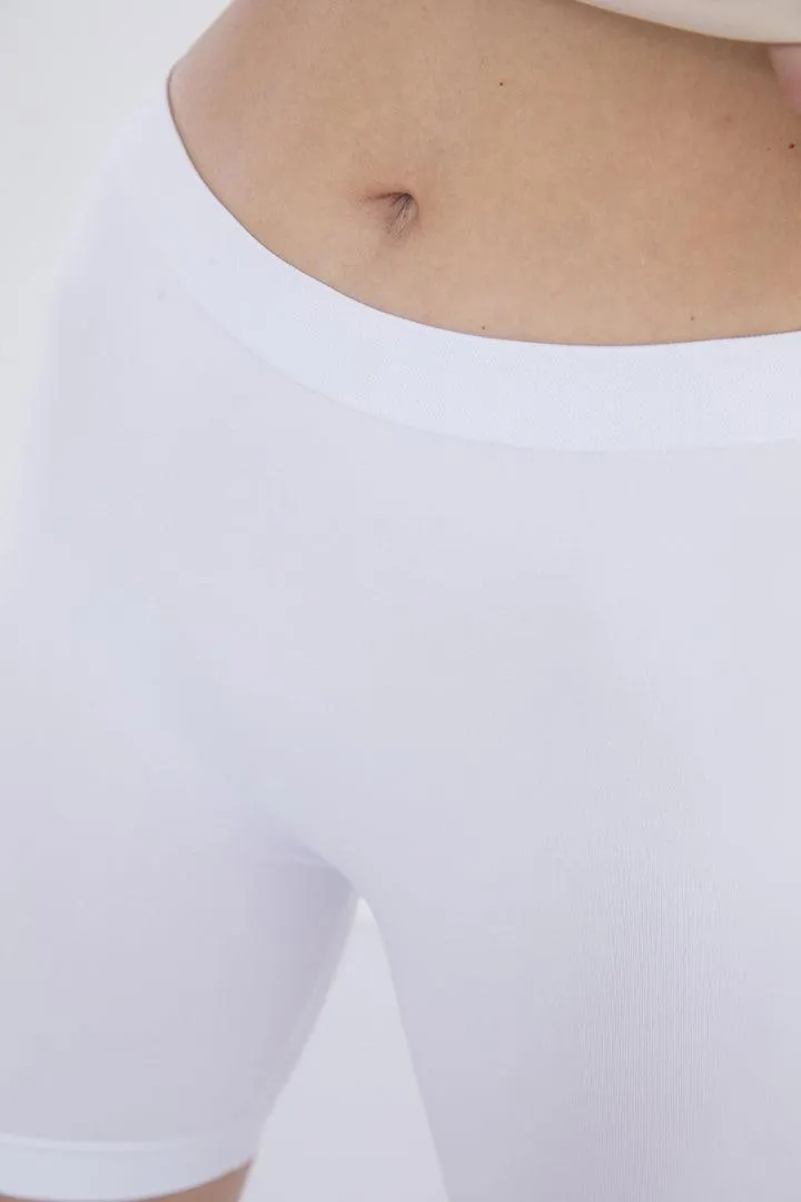 Microfiber Mid Thigh Shorts
