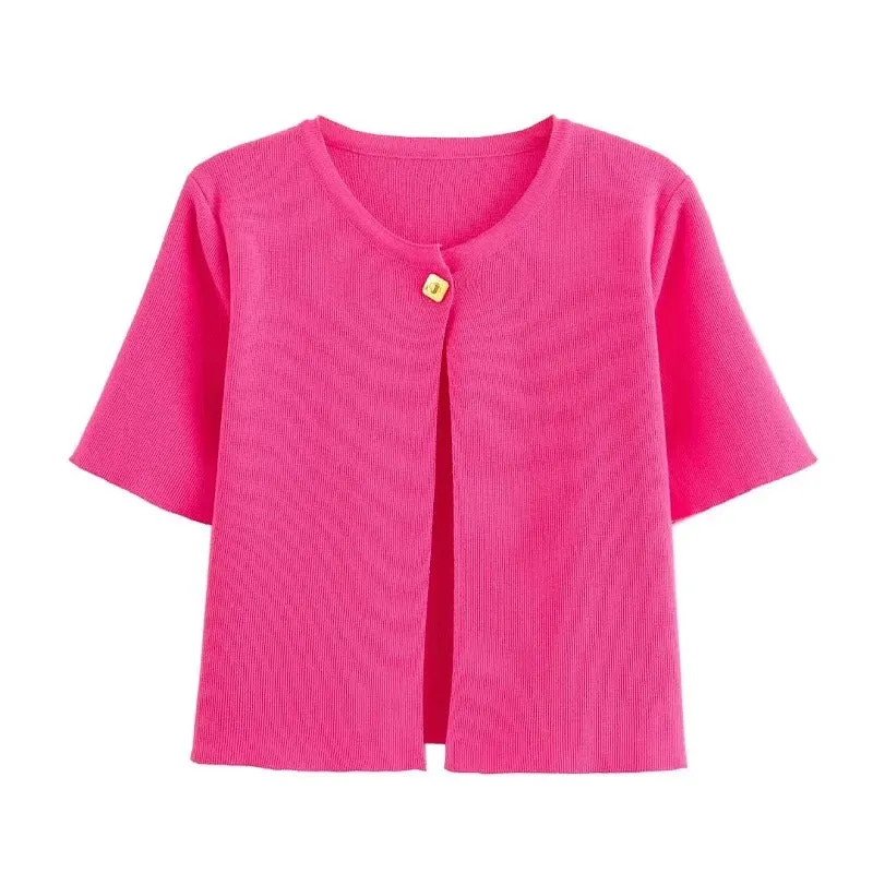 Mila Short Sleeve Cardigan