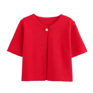 Mila Short Sleeve Cardigan