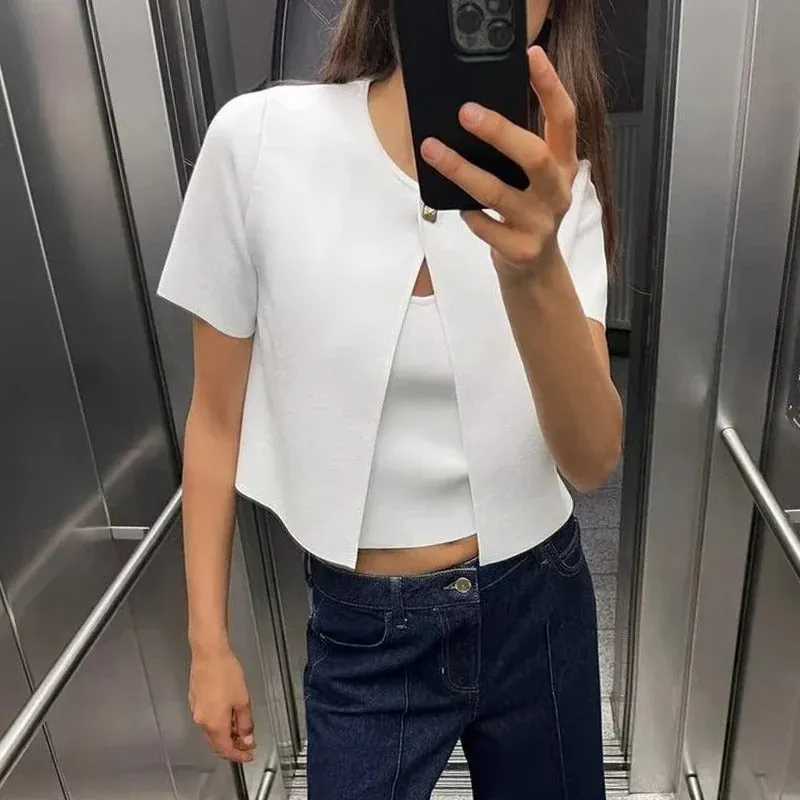 Mila Short Sleeve Cardigan