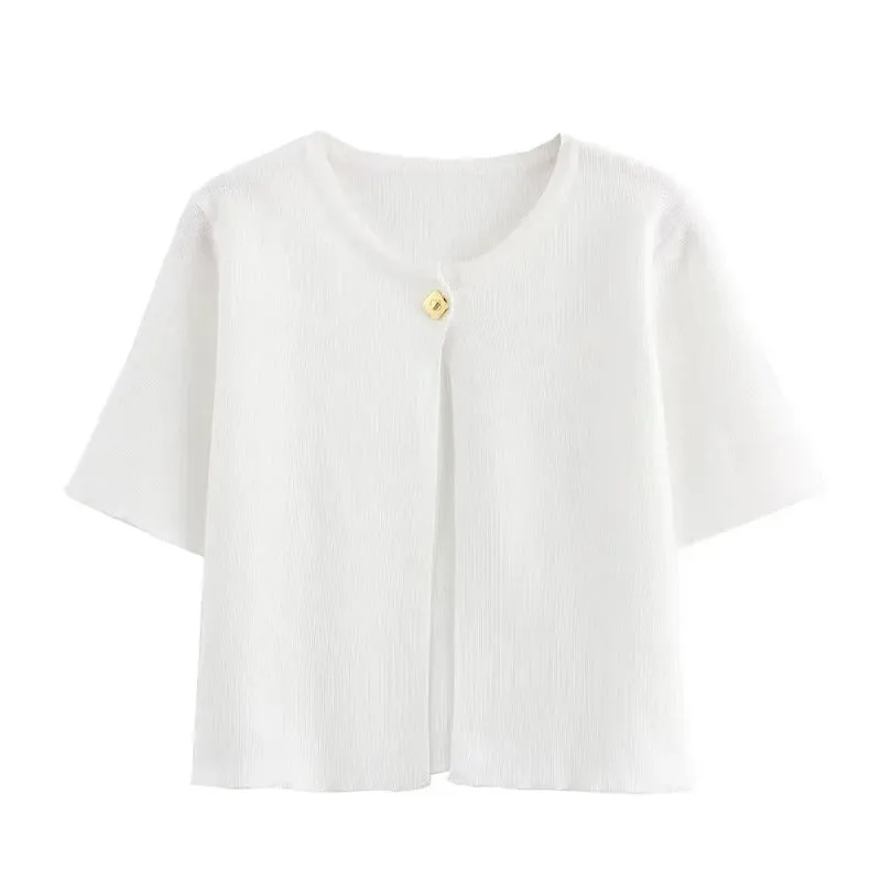 Mila Short Sleeve Cardigan