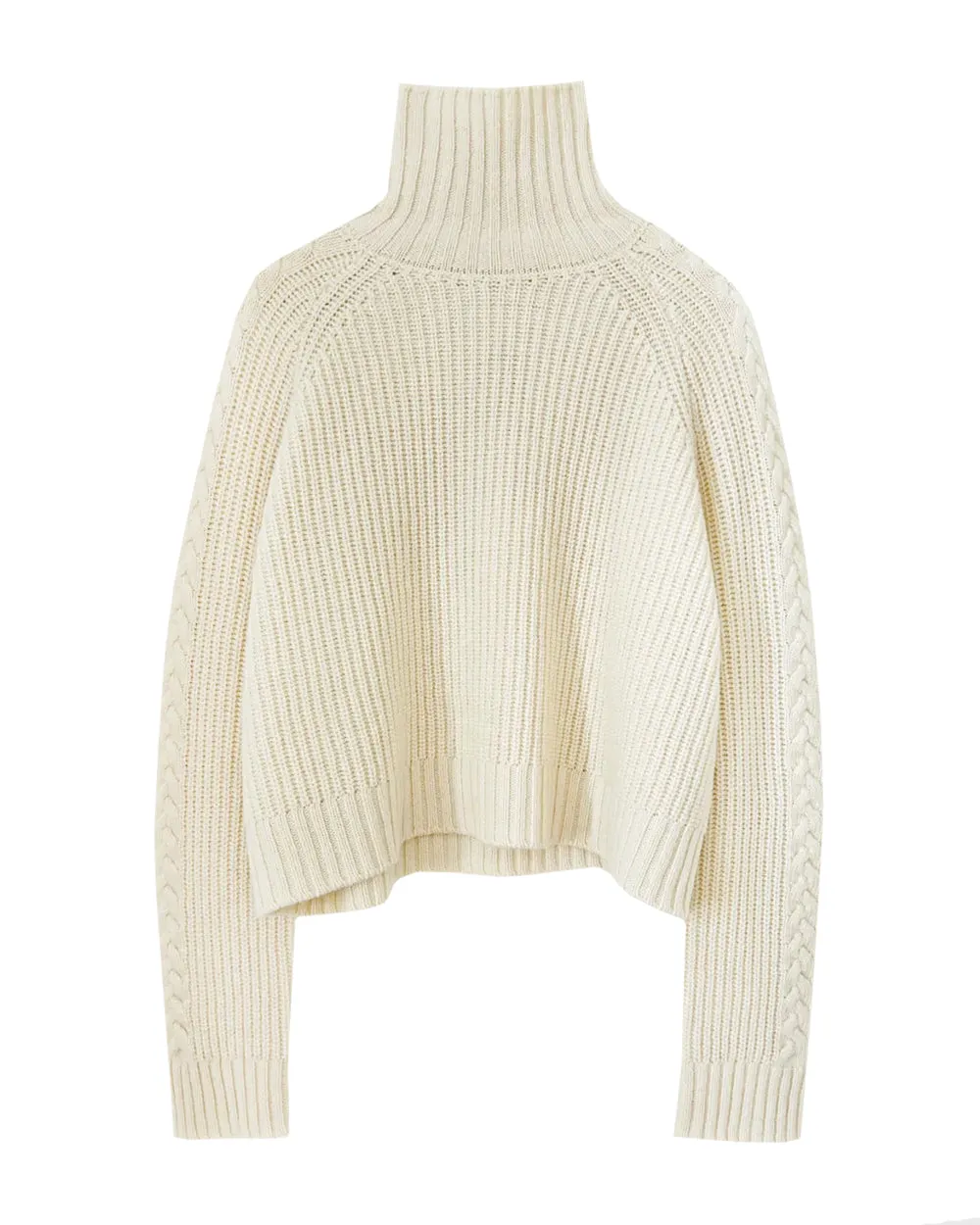 Milk Cashmere Chelsea Turtleneck Sweater