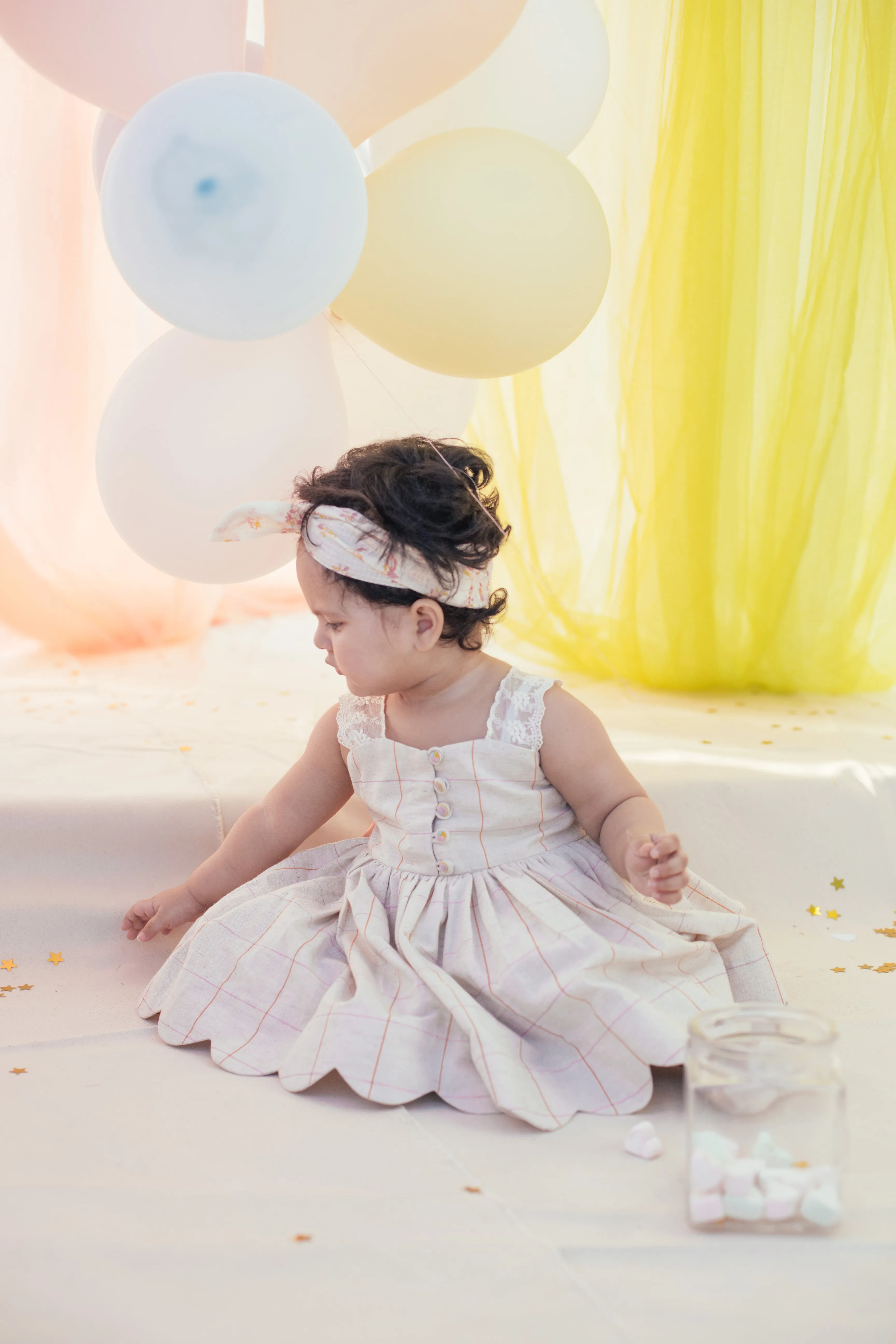 Mini ripple dress