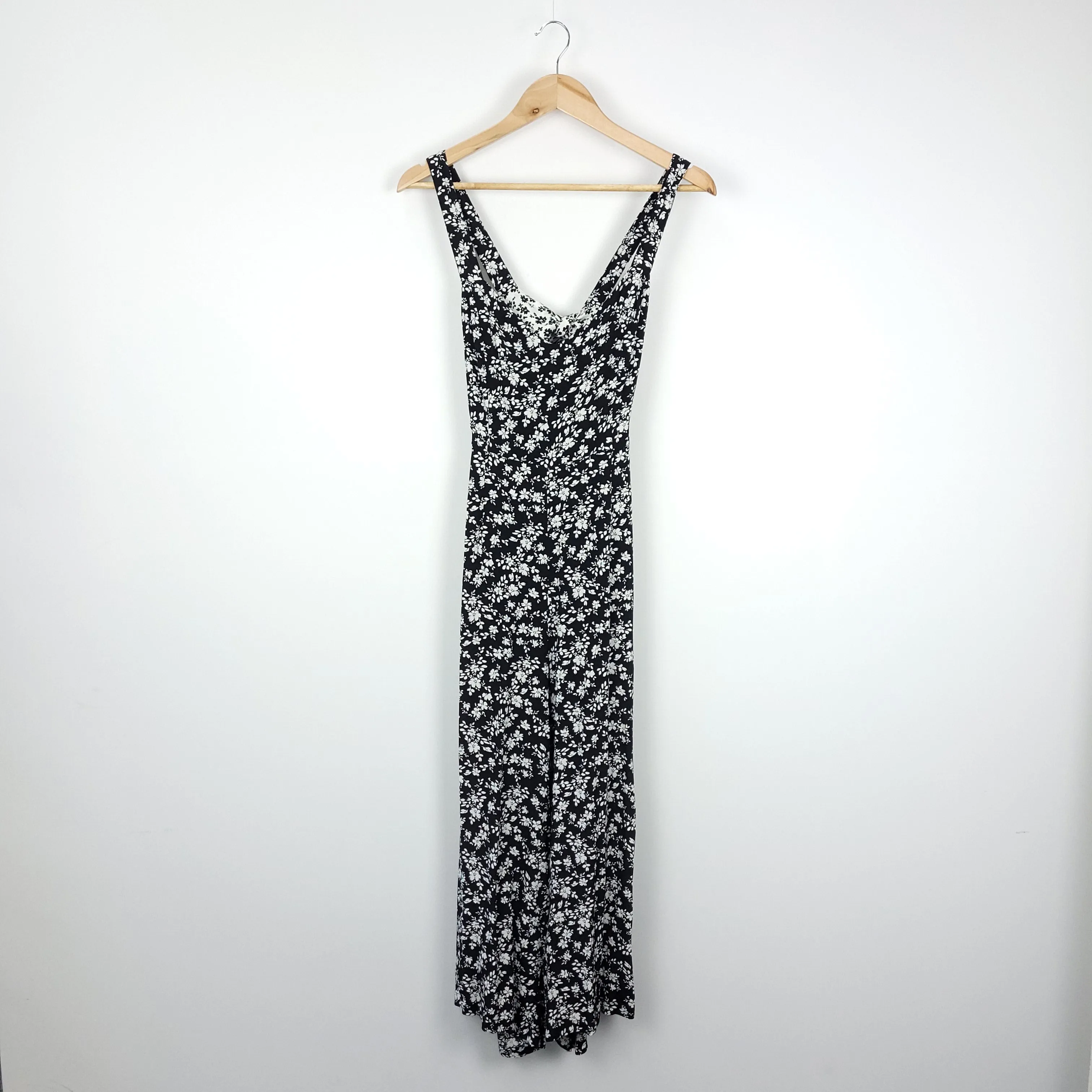MINKPINK EVIE BLACK FLORAL JUMPSUIT