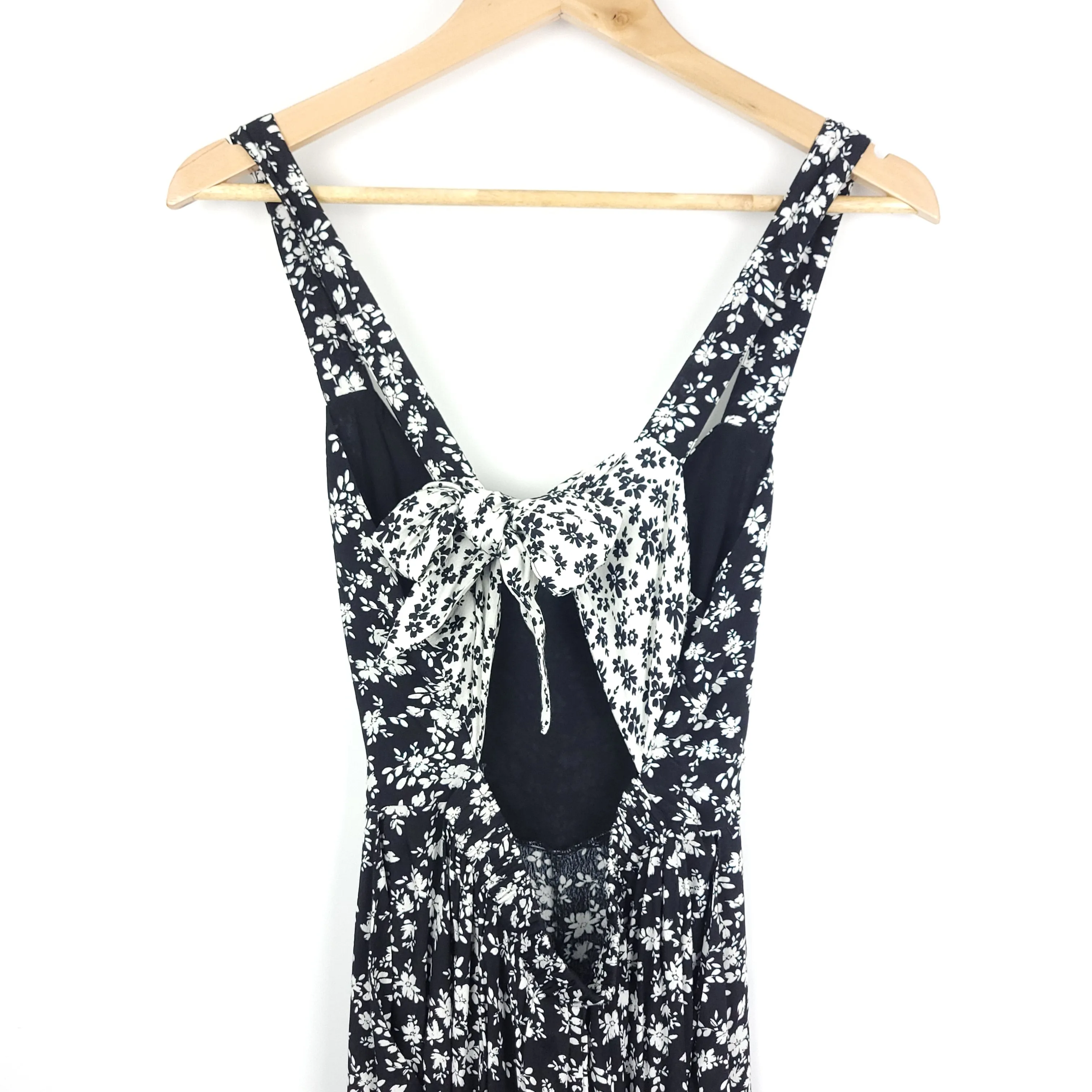 MINKPINK EVIE BLACK FLORAL JUMPSUIT