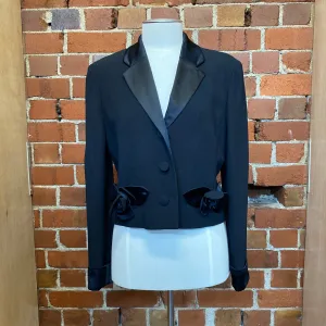 MOSCHINO CHEAP AND CHIC 1990s tuxedo jacket
