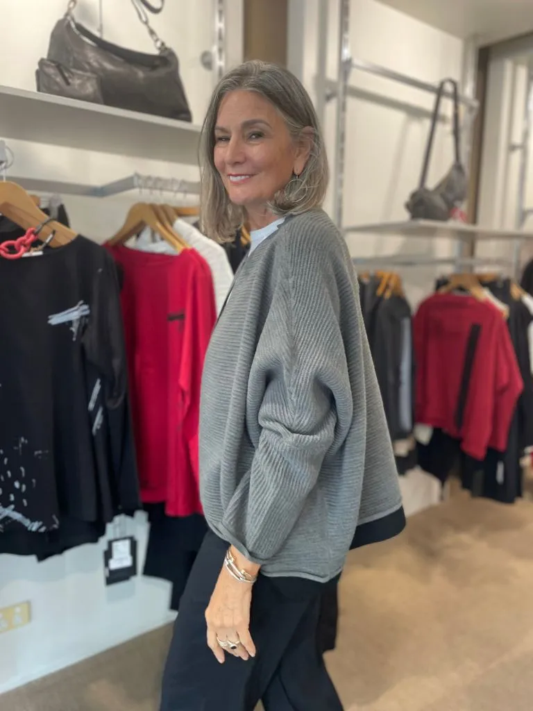 Moyuru Rib Knit Cardi