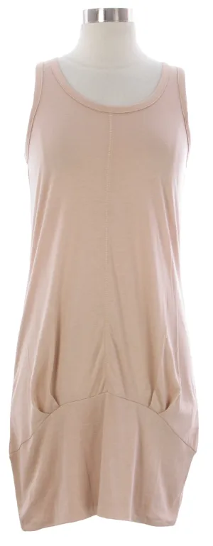 NAILA Women's Light Brown Sleeveless Kochi Dress Dre1LBR $110 NEW