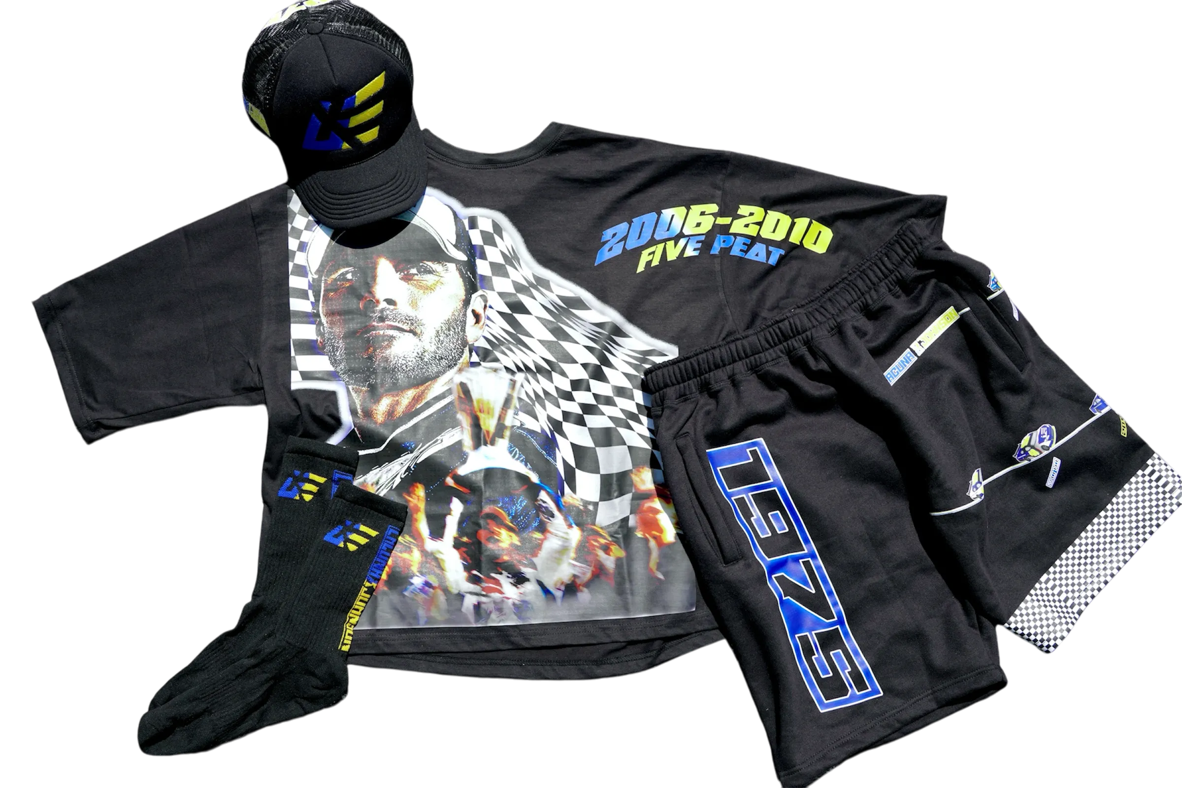 NASCAR Inspired Shirt And Short Set