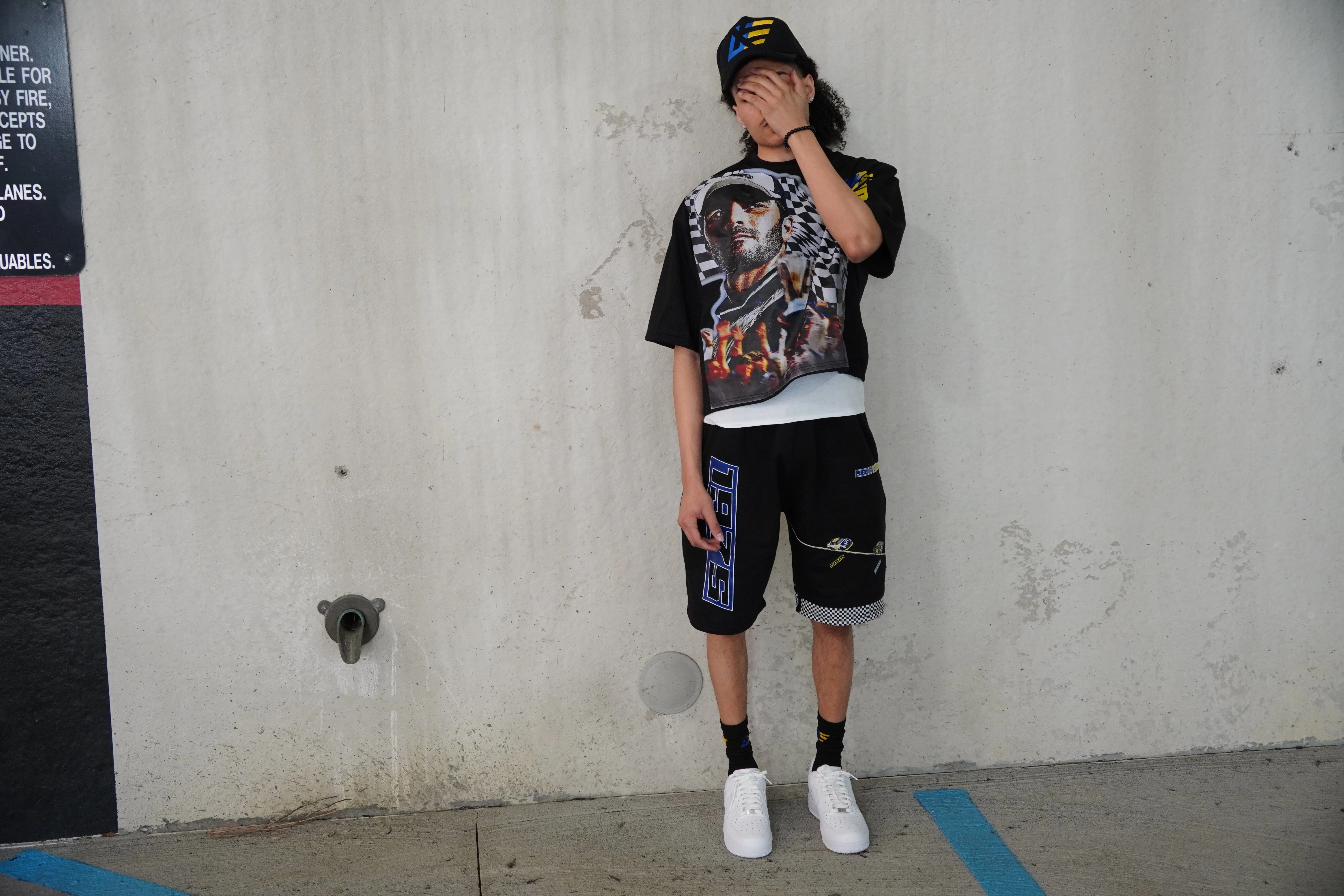 NASCAR Inspired Shirt And Short Set