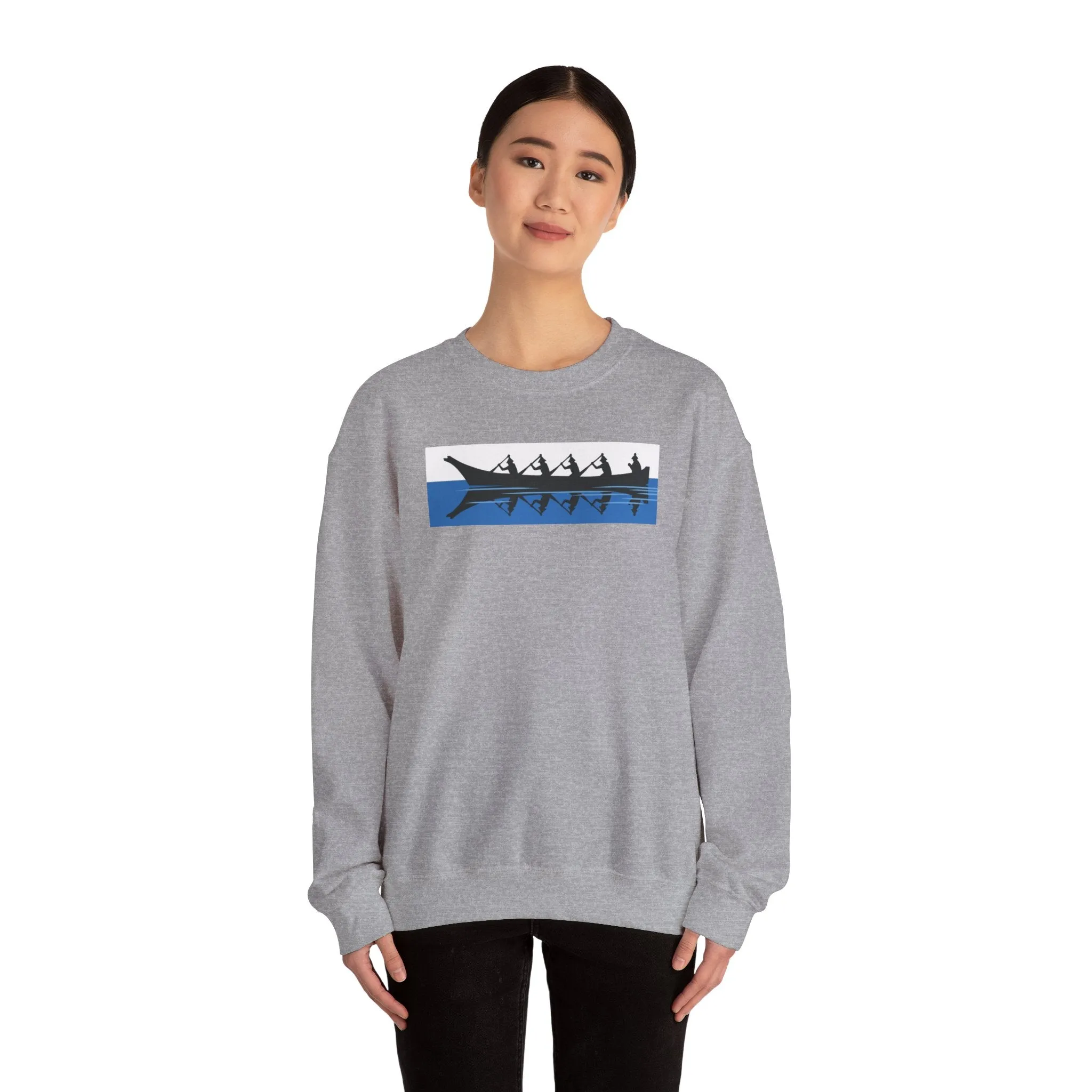 Native Harvest © Canoe - Unisex Heavy Blend™ Crewneck Sweatshirt