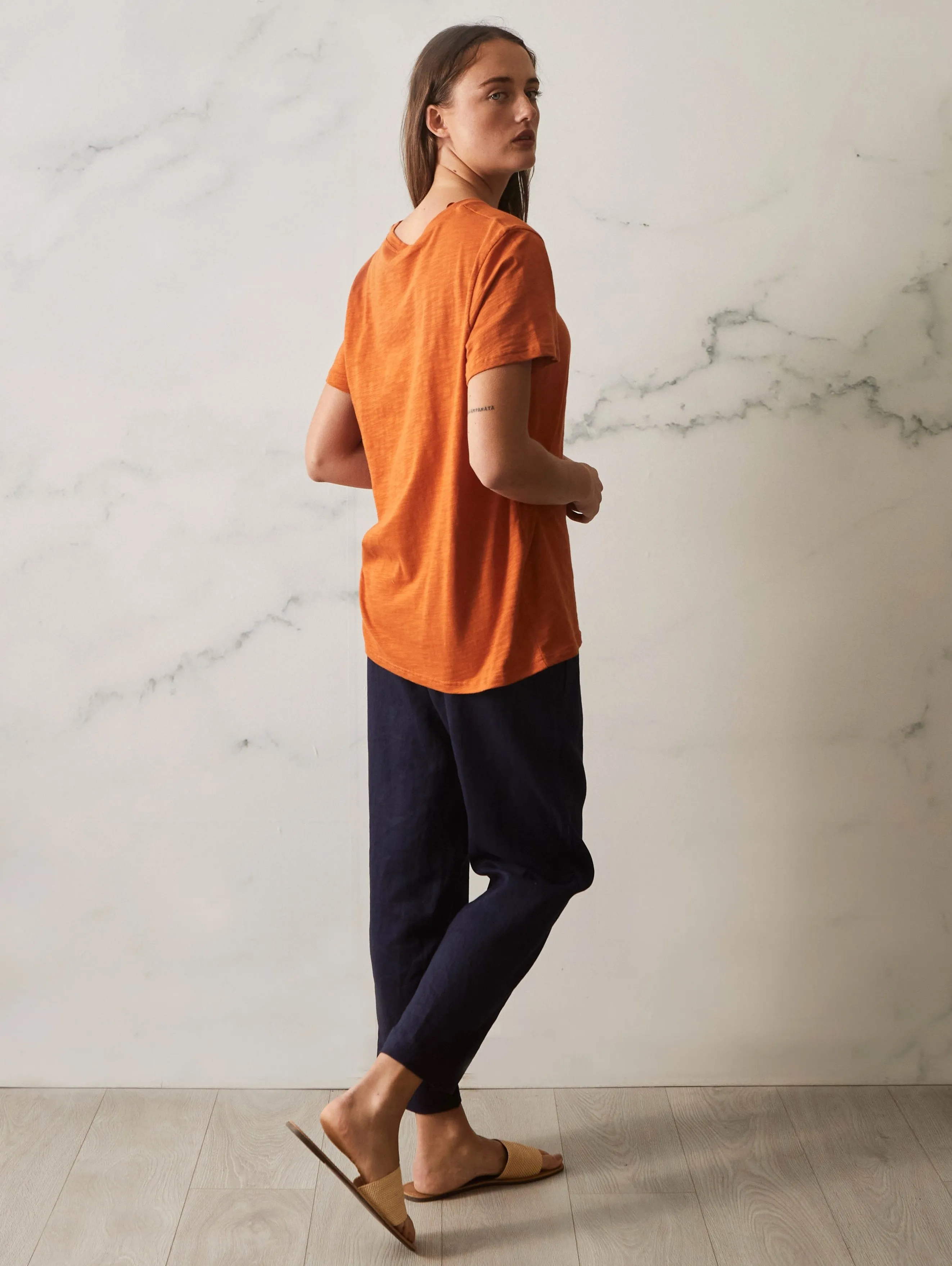 Nella Tee - Rust