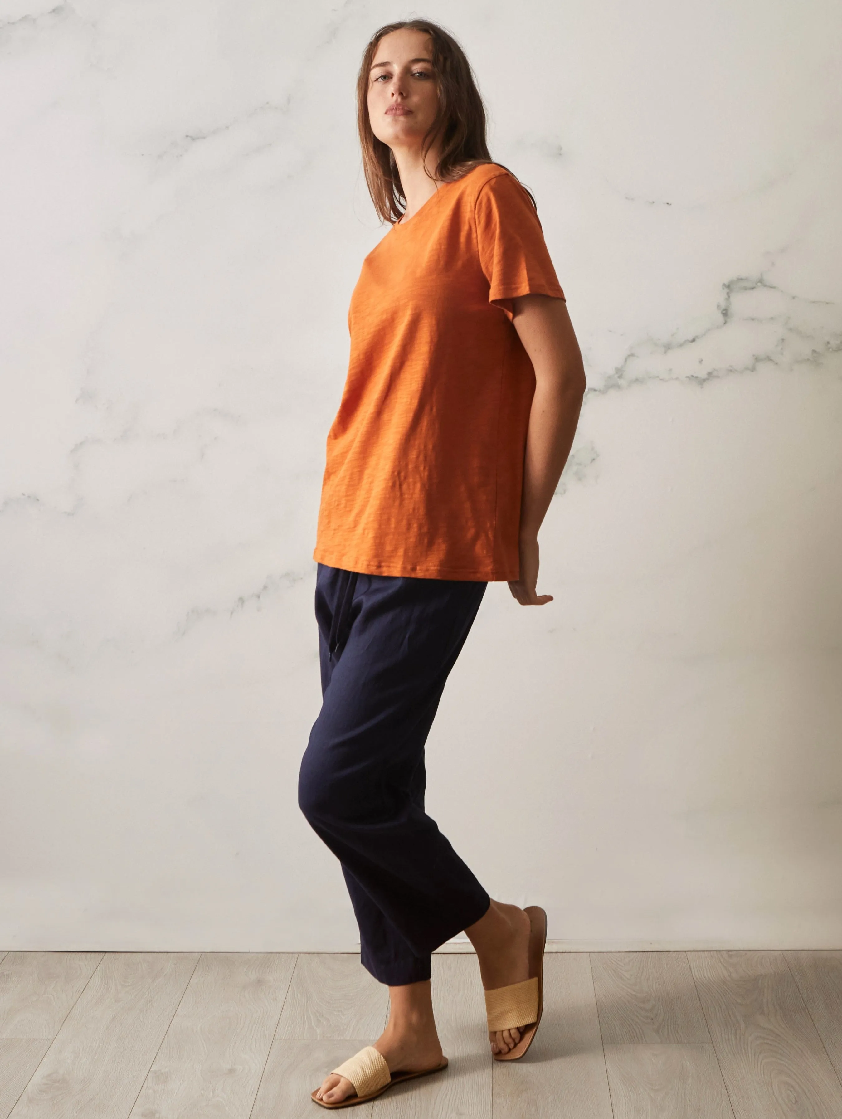 Nella Tee - Rust