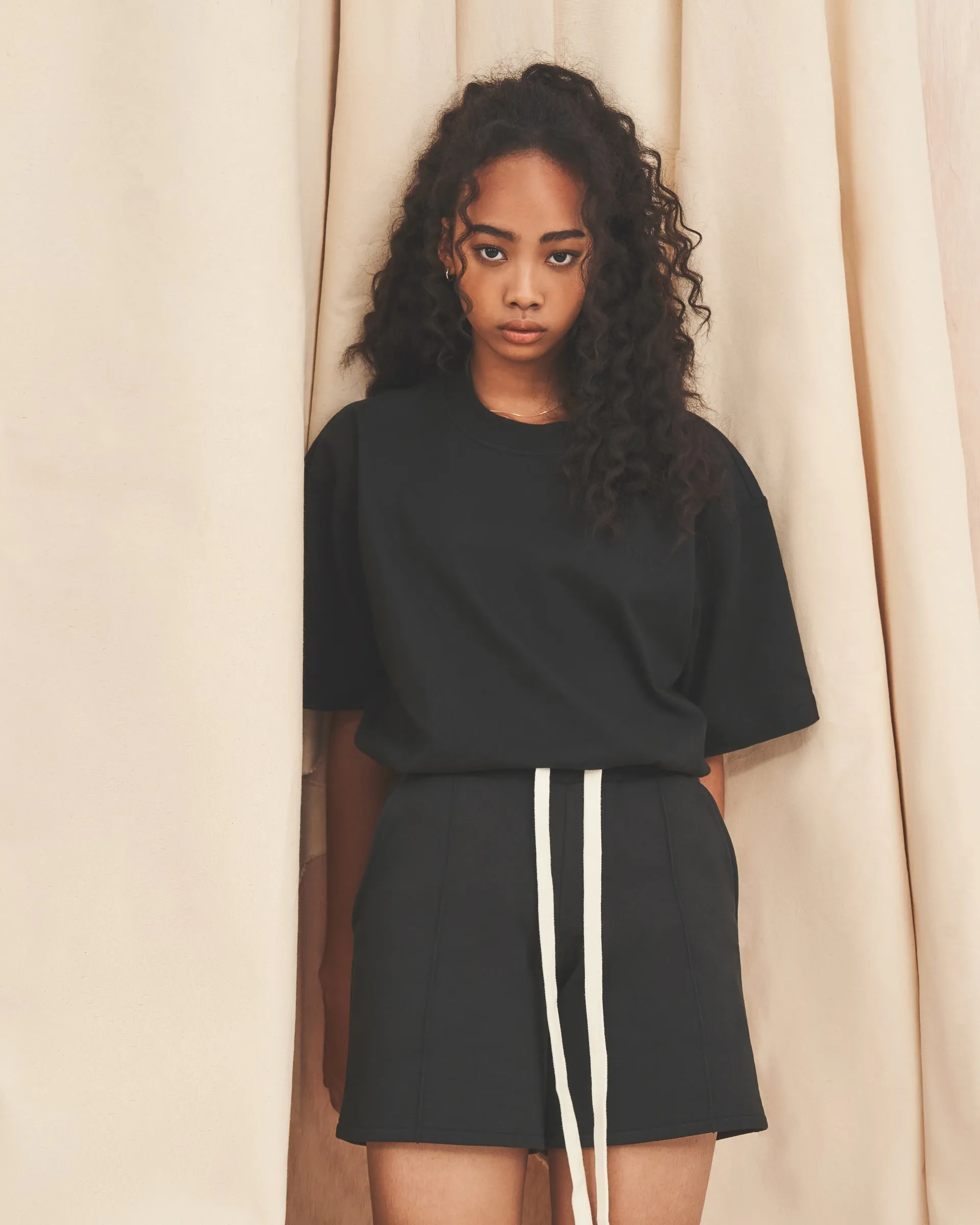 NEUTRALS Sweat Shorts - Black