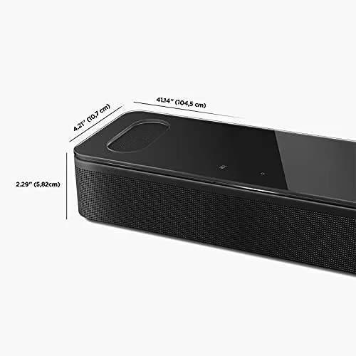 New Bose Smart Soundbar 900 Dolby Atmos with Alexa Built-In, Bluetooth connectivity - Black