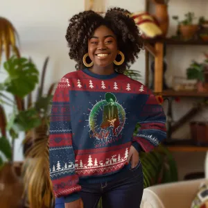 Nina Simone Ugly Christmas Sweater Black Women History Pride TS09
