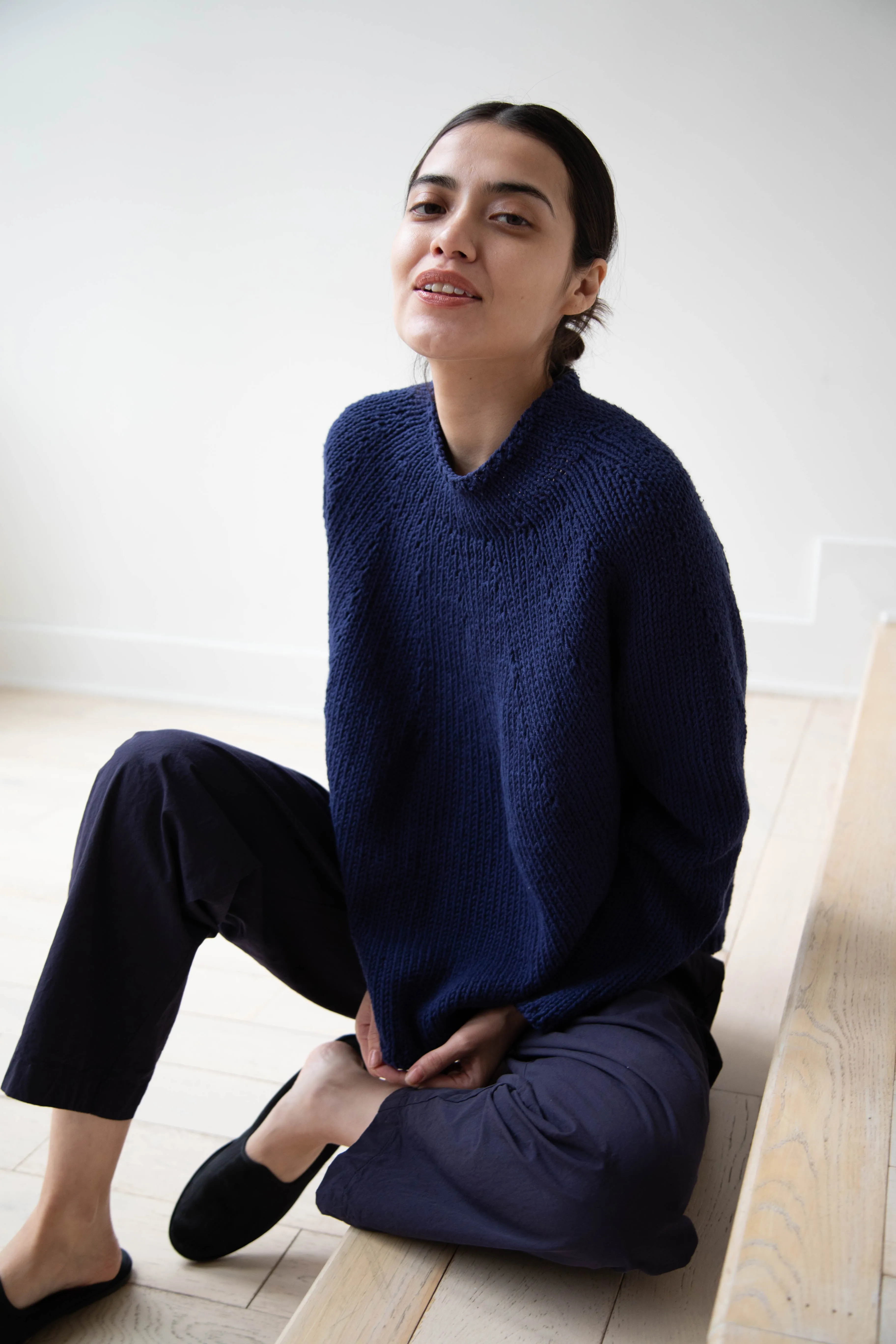 Nitto | Cadezinho Sweater in Navy Blue