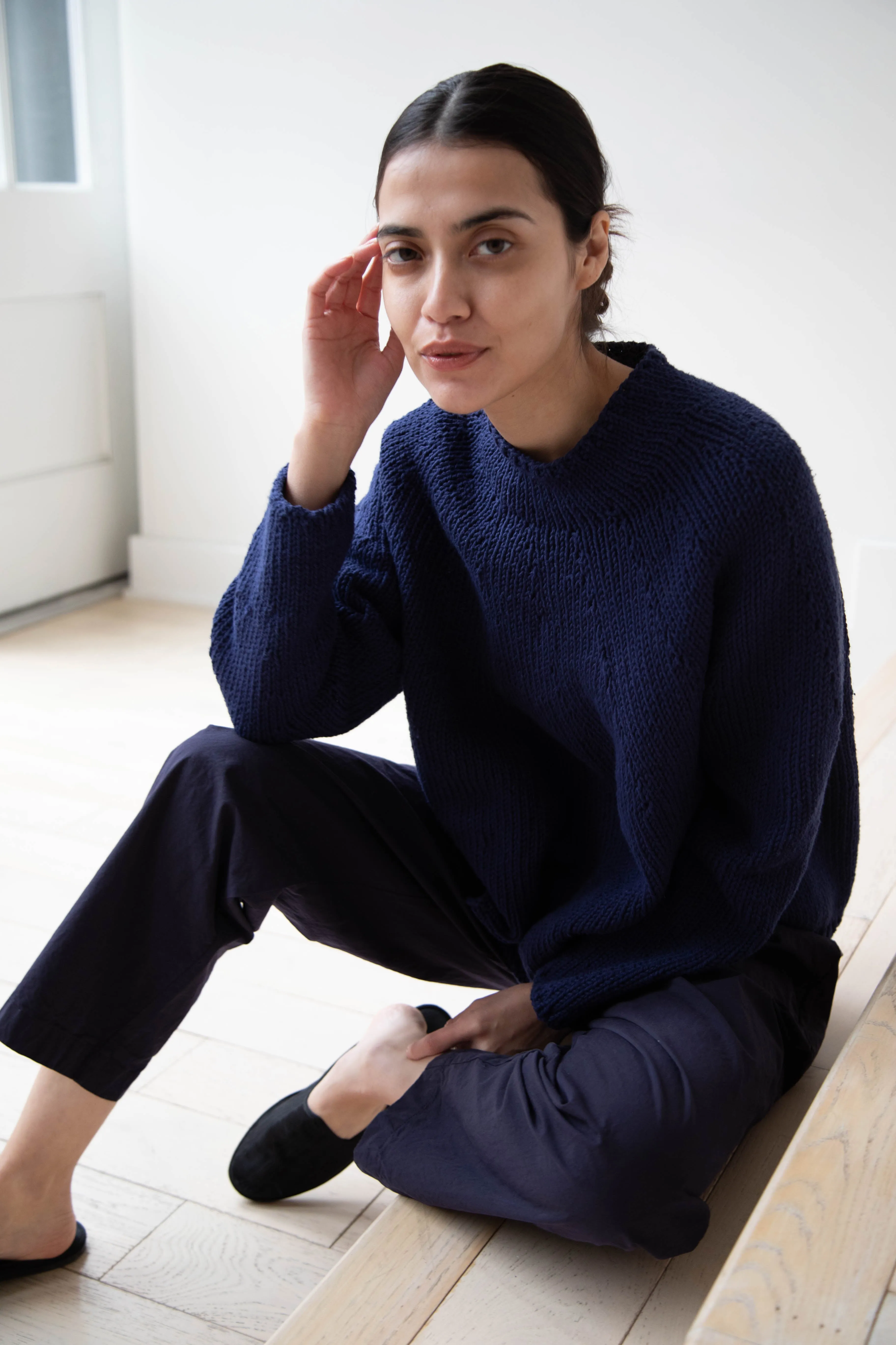 Nitto | Cadezinho Sweater in Navy Blue