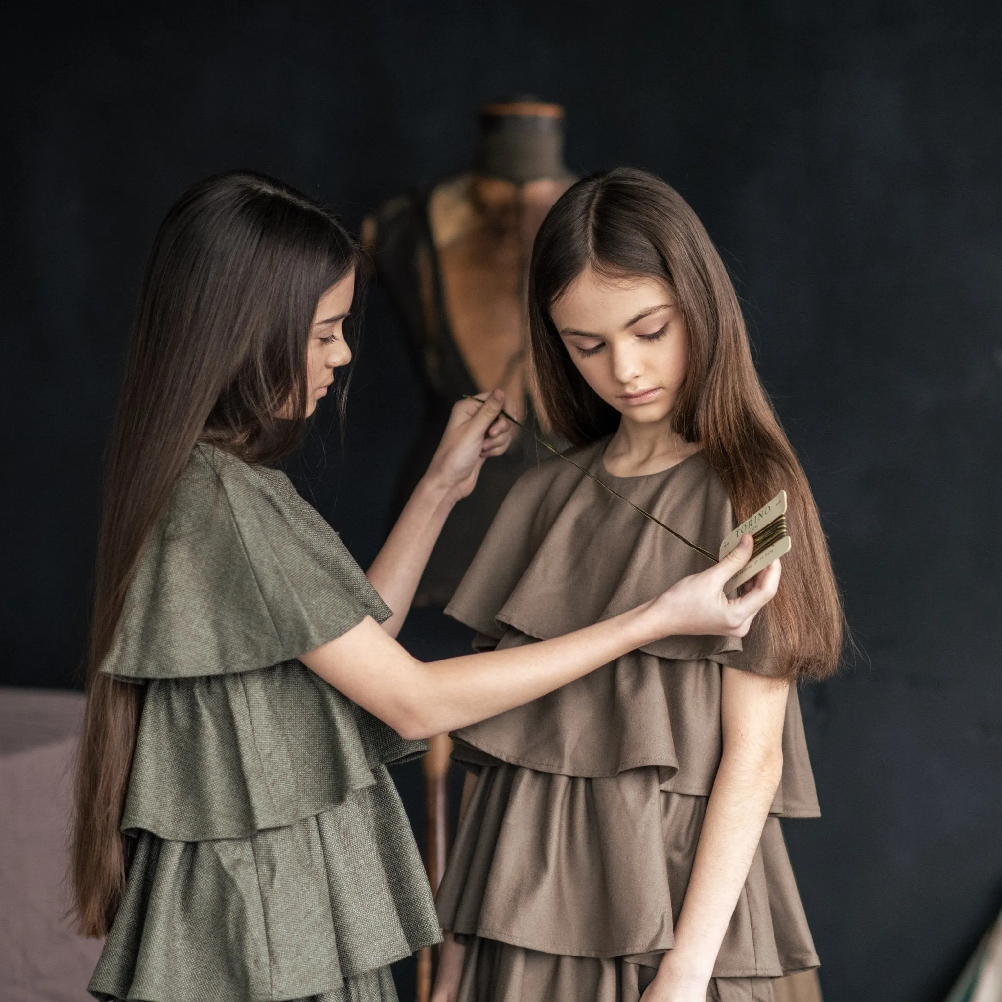 Noelle Brown Dress