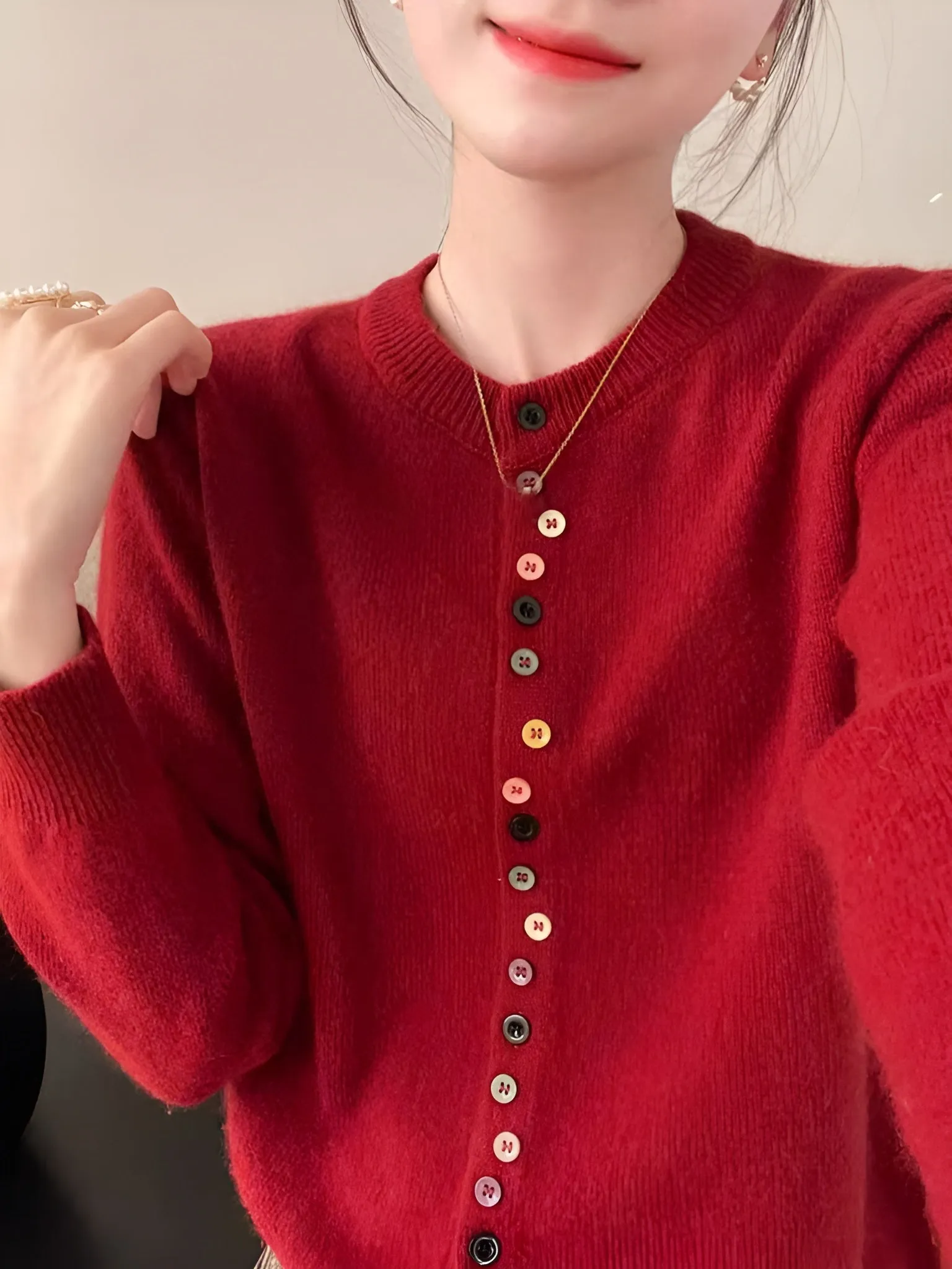 Nora | Button Cardigan