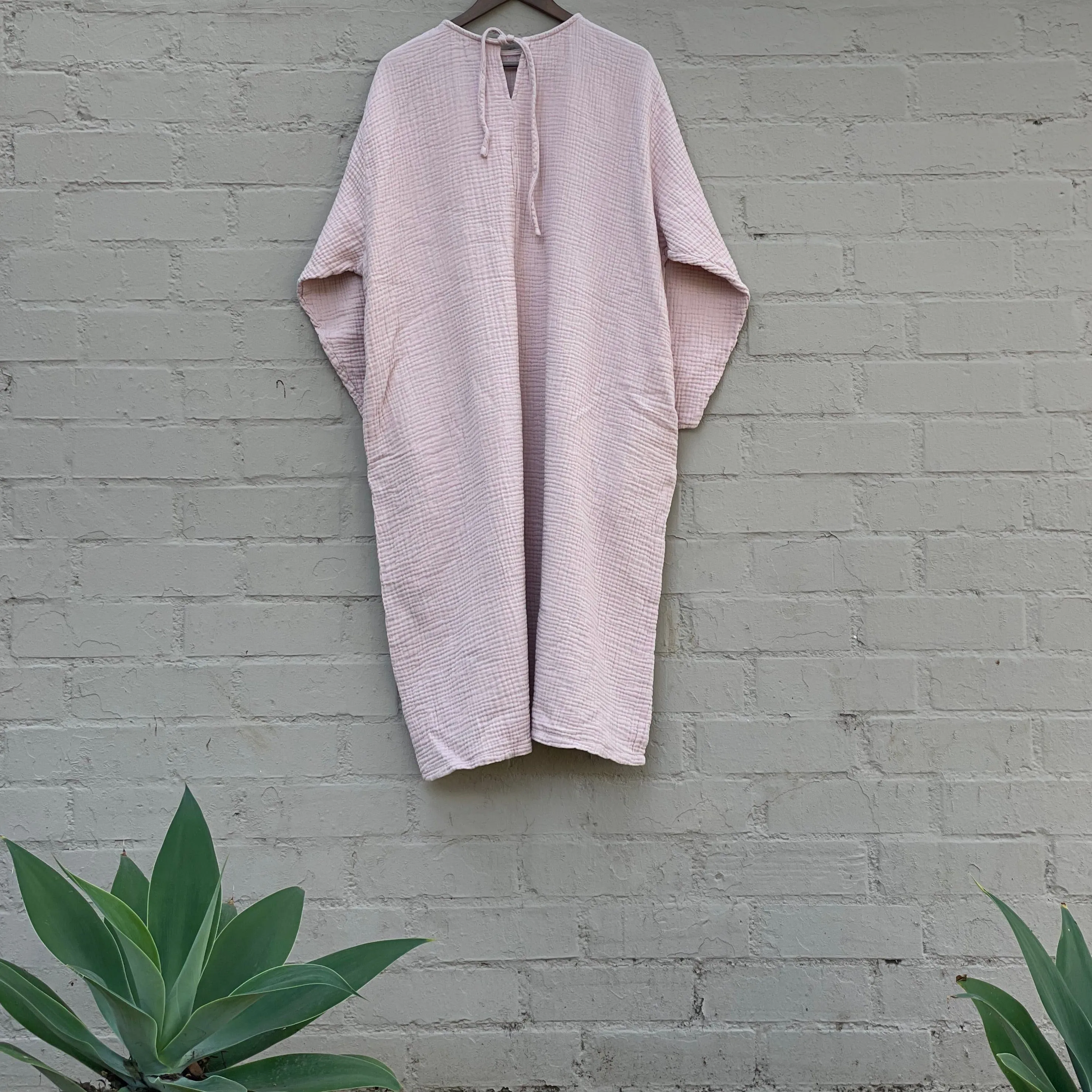 October Dress Powder Pink