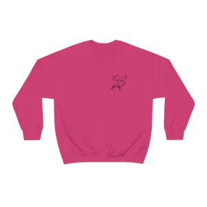 Okauchee Lake, Plain back Unisex Heavy Blend™ Crewneck Sweatshirt