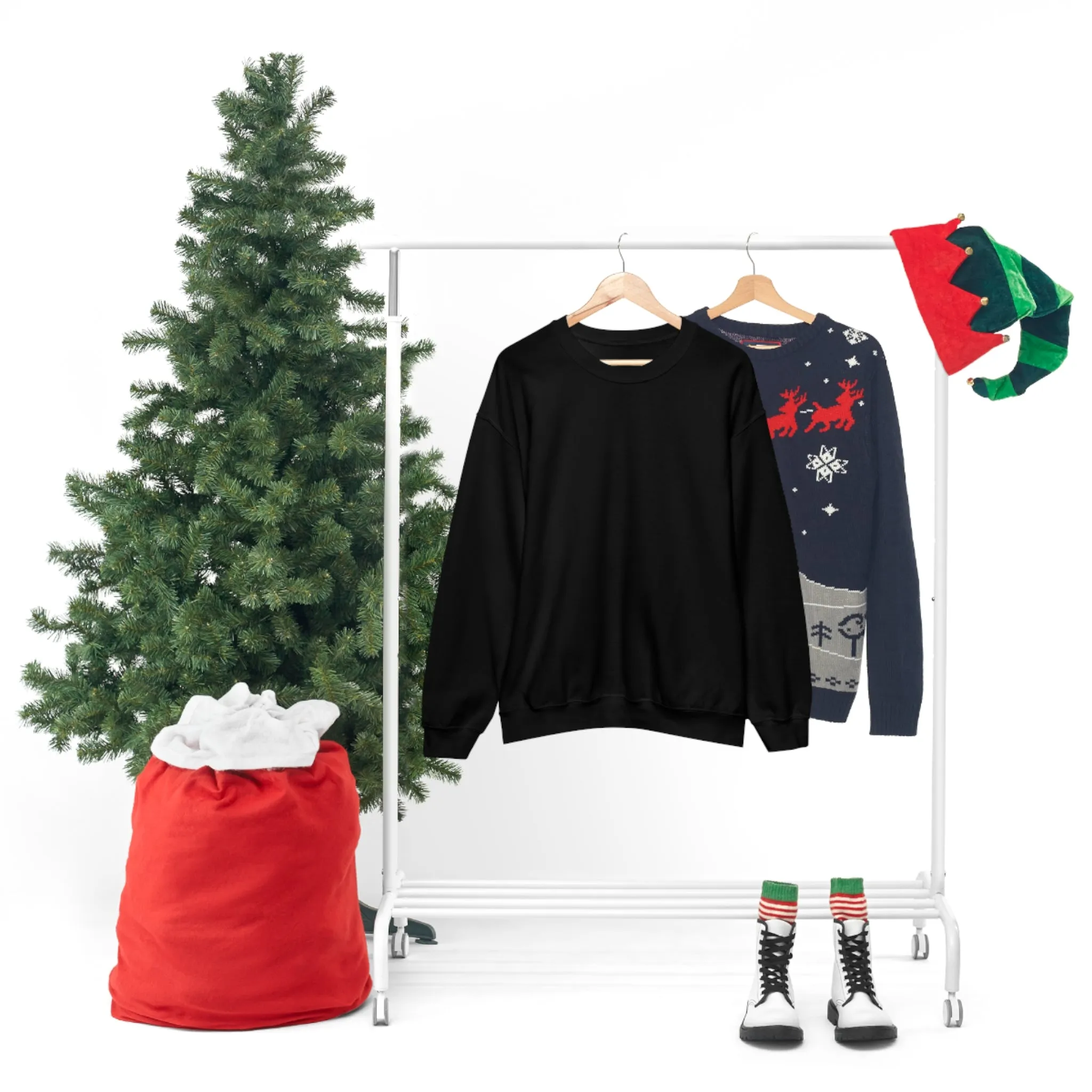 Okauchee Lake, Plain back Unisex Heavy Blend™ Crewneck Sweatshirt