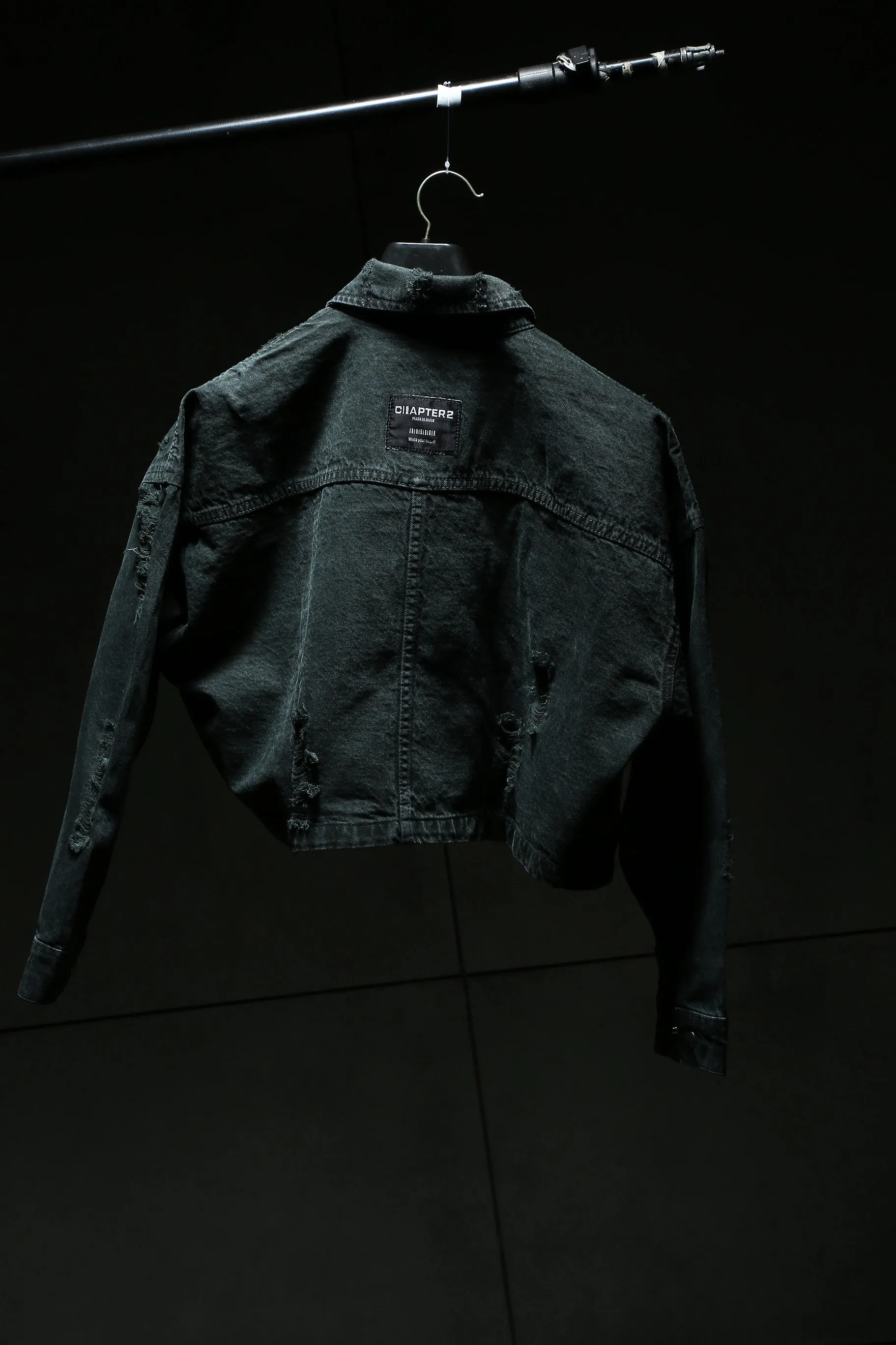 Olive Cropped Jacket