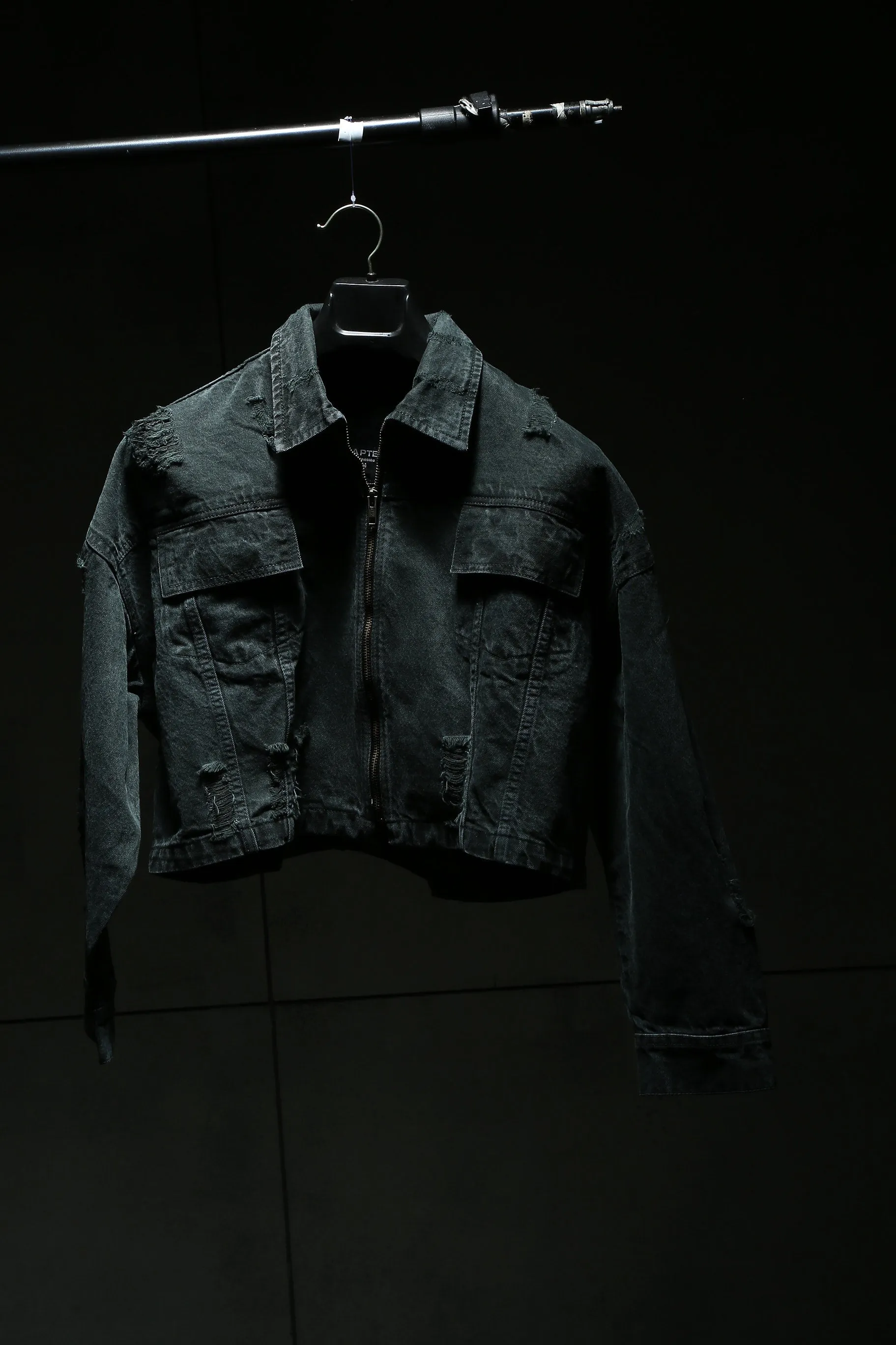Olive Cropped Jacket