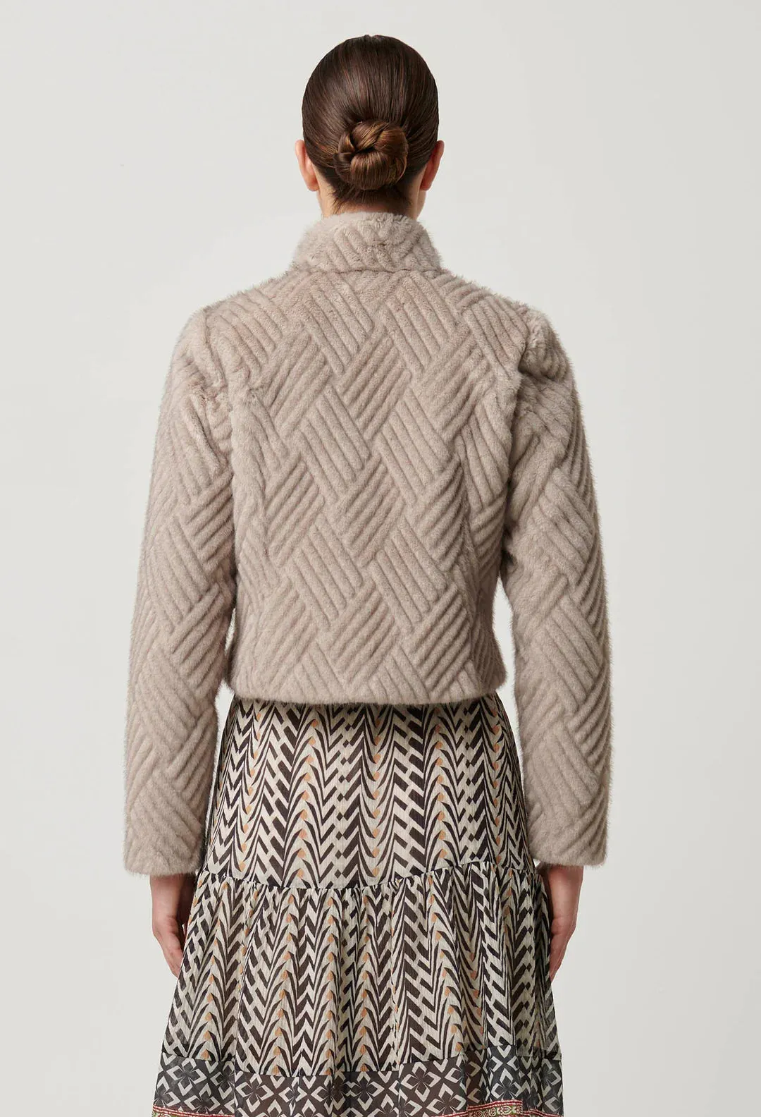 ONCE WAS CLOVER CROPPED JACKET