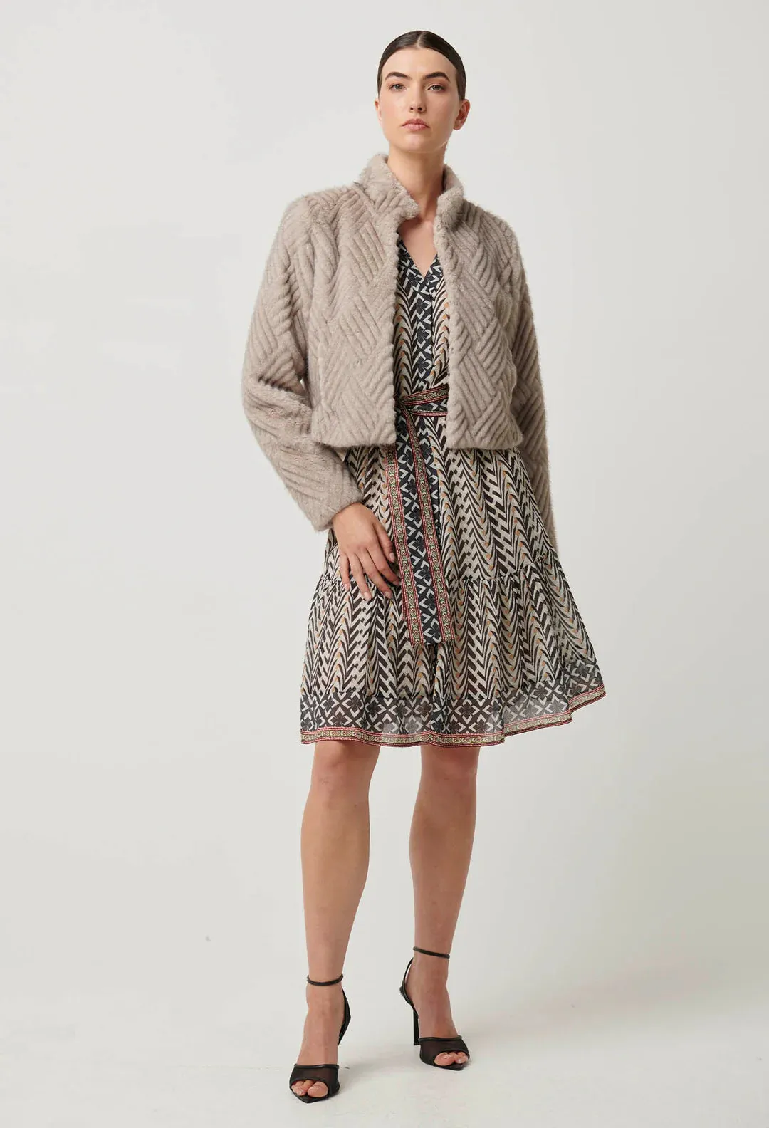 ONCE WAS CLOVER CROPPED JACKET