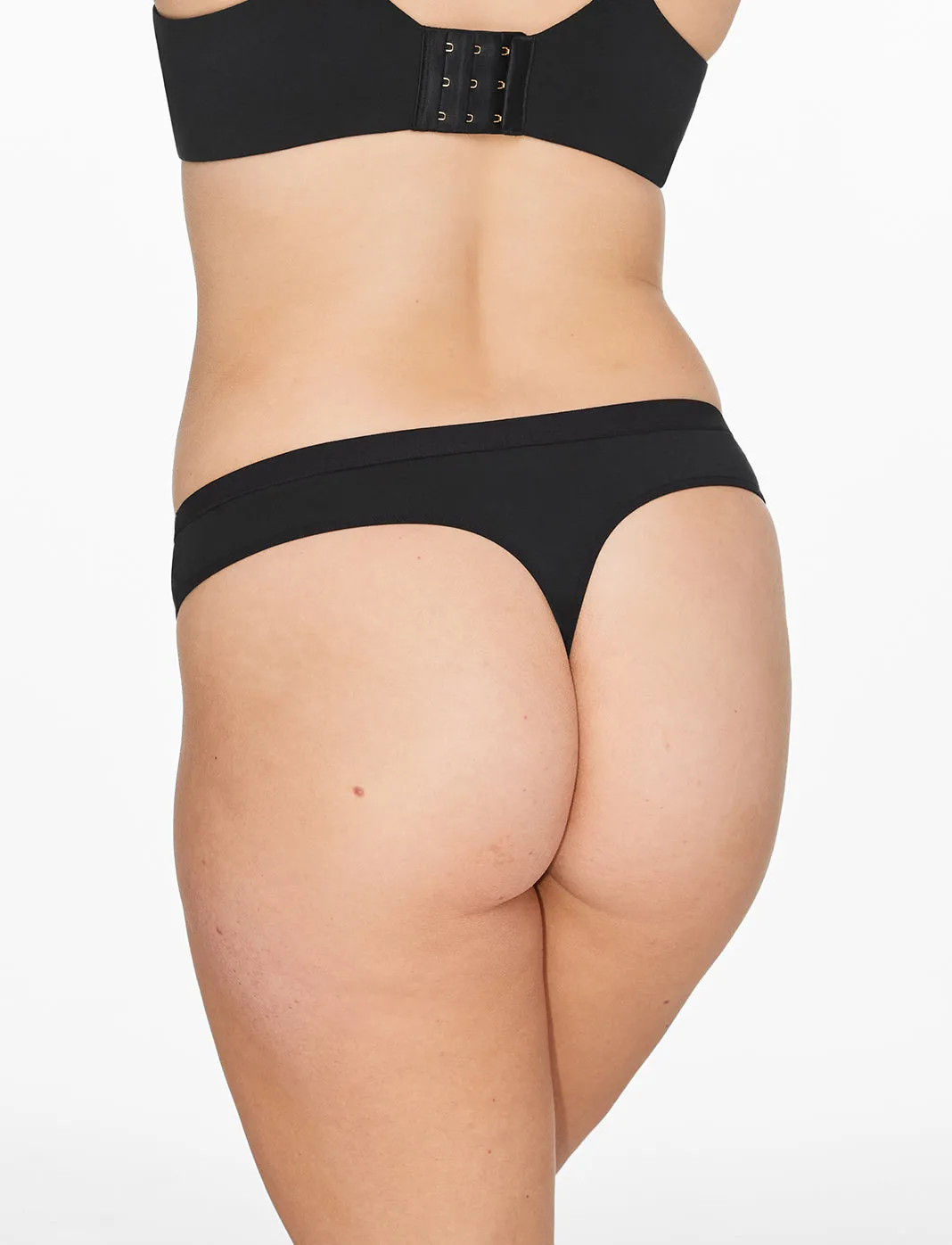 Organic Cloud Cotton Thong 3 Pack Box