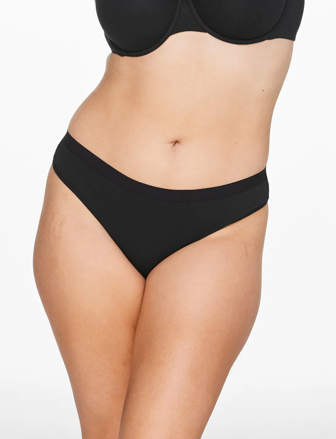 Organic Cloud Cotton Thong 3 Pack Box