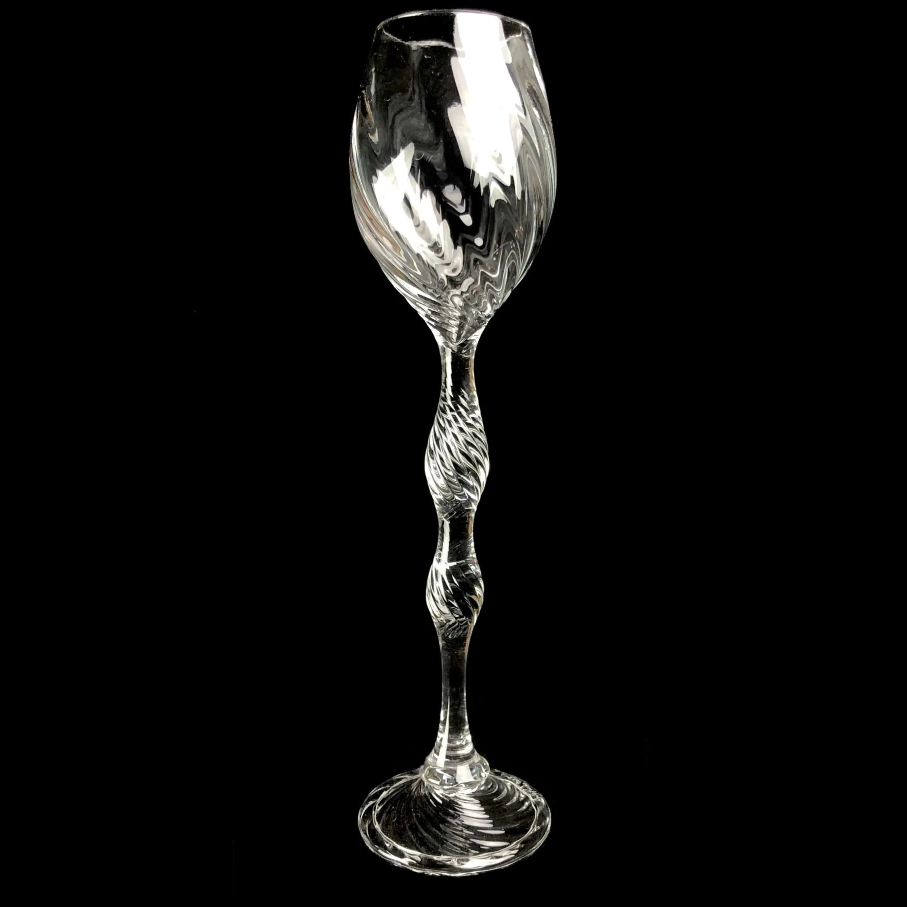Oversized Glass Goblet