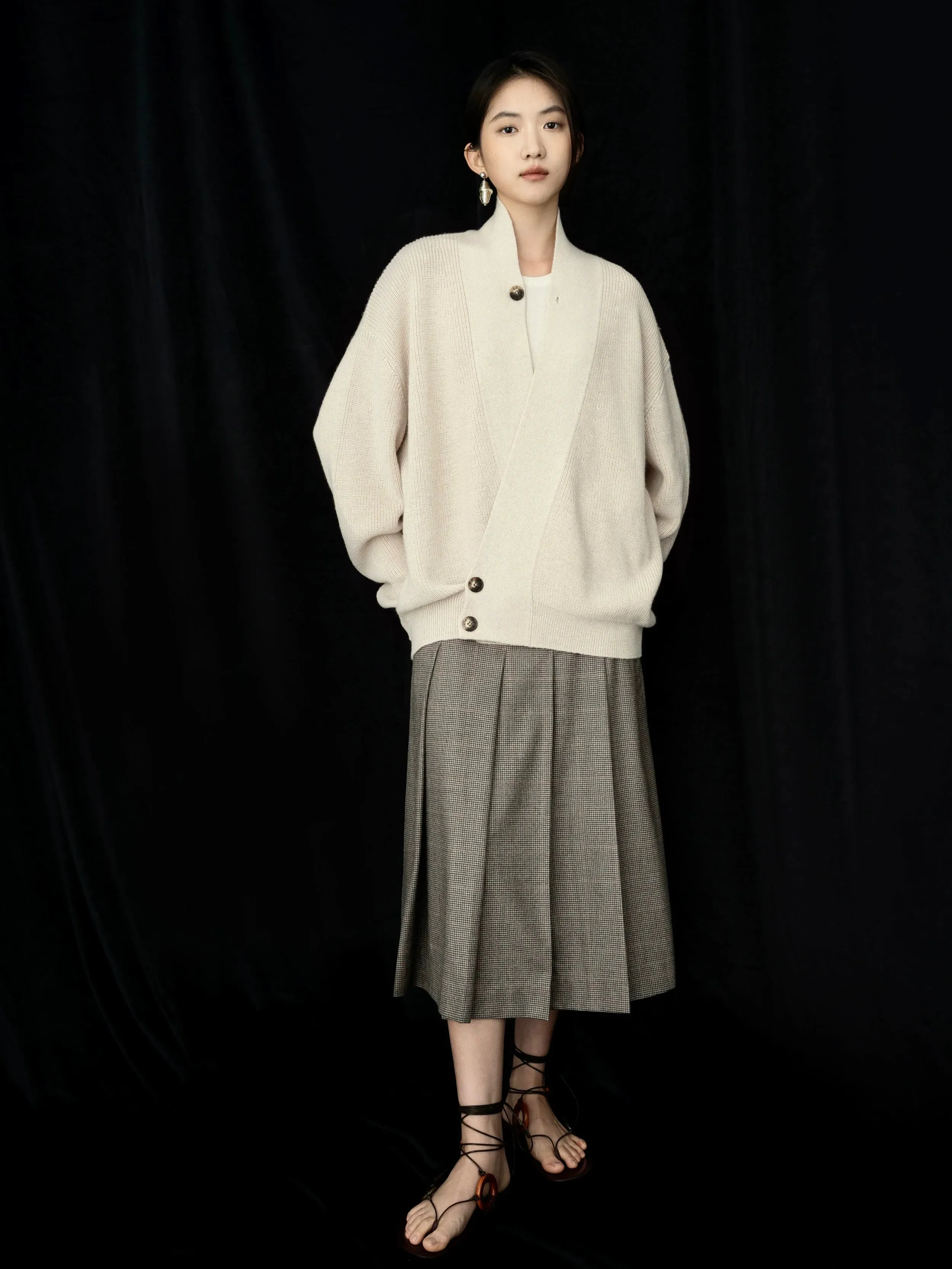 Oversized Knit Cardigan