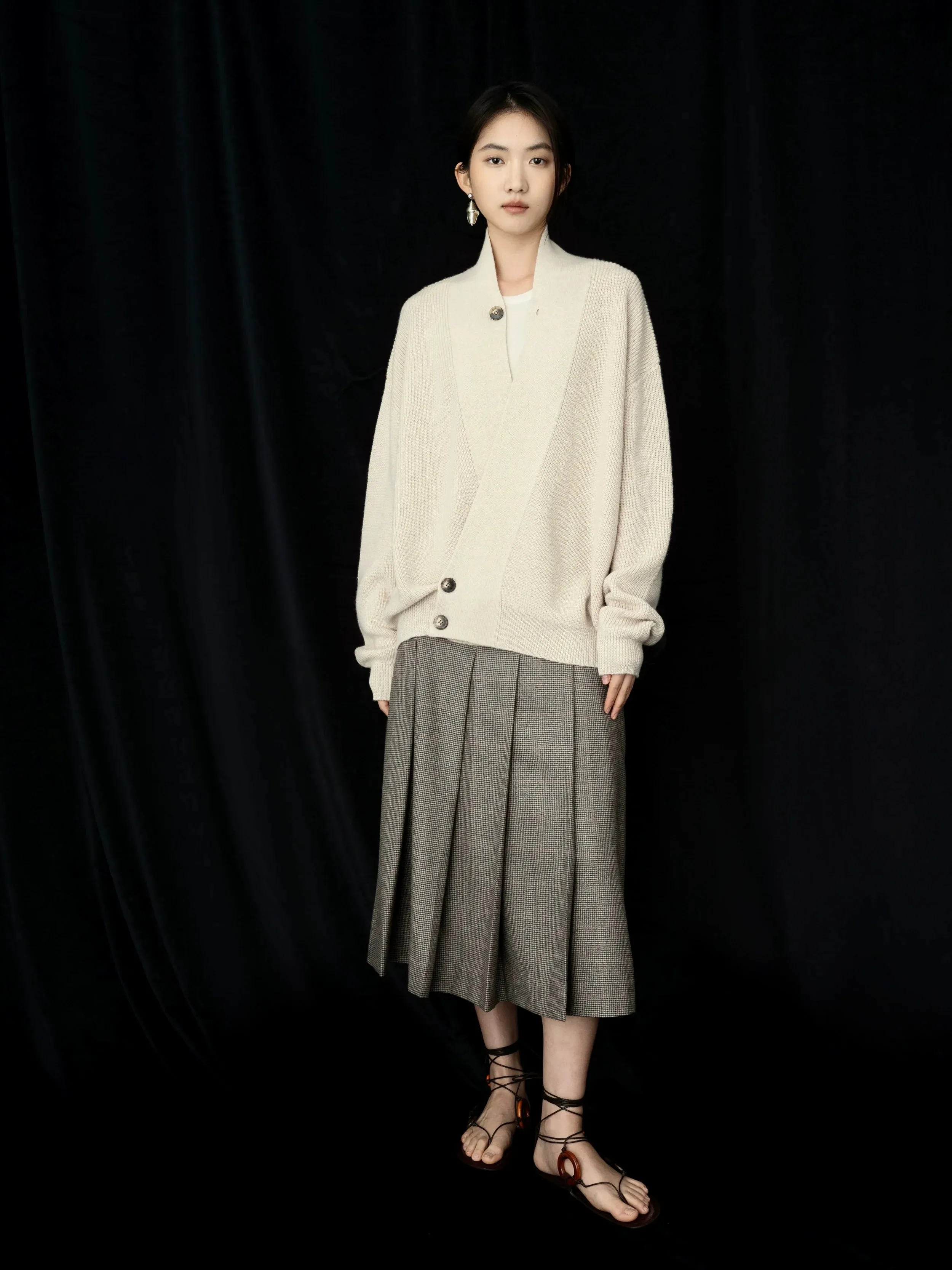 Oversized Knit Cardigan